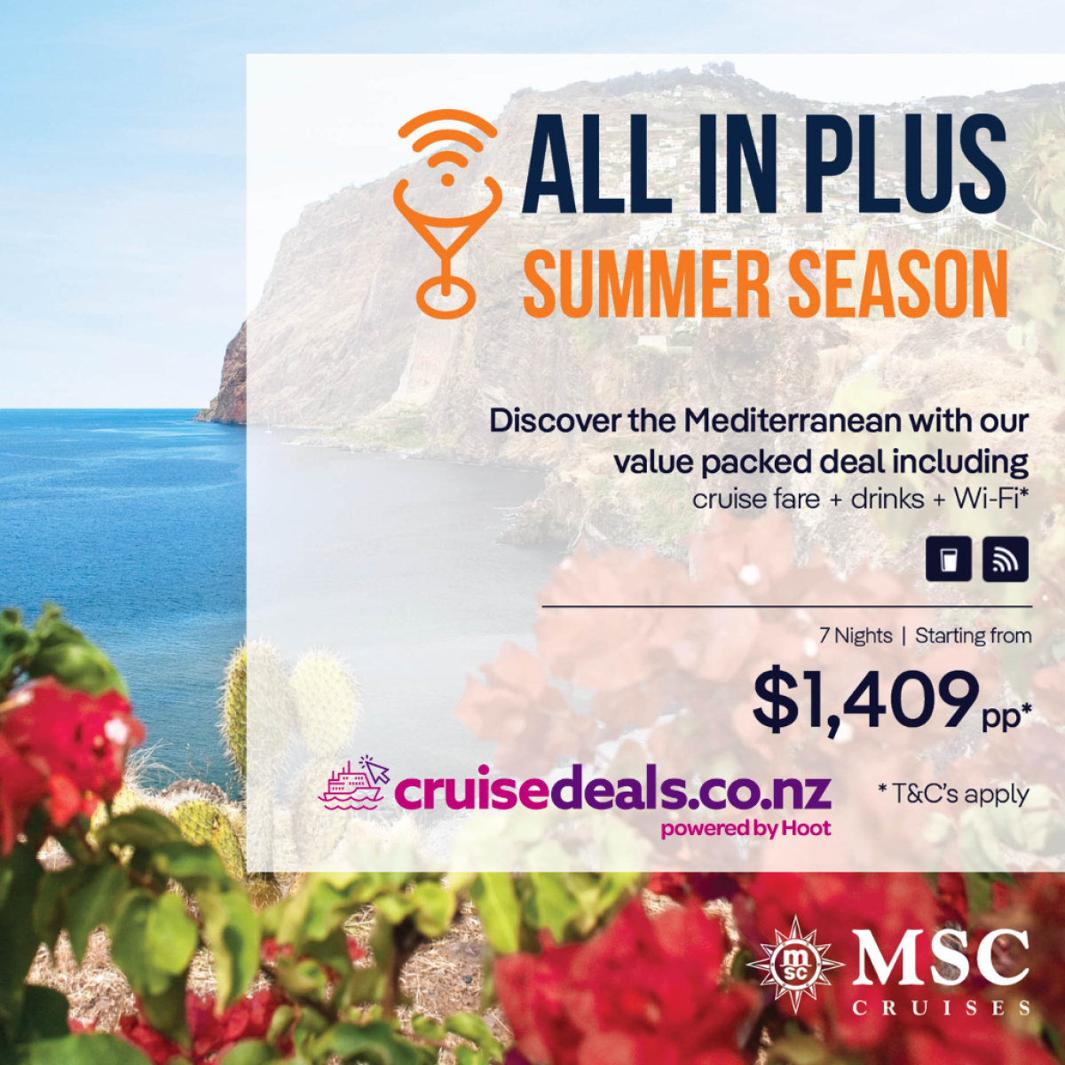 MSC Mediterranean & Caribbean Cruise Sale
