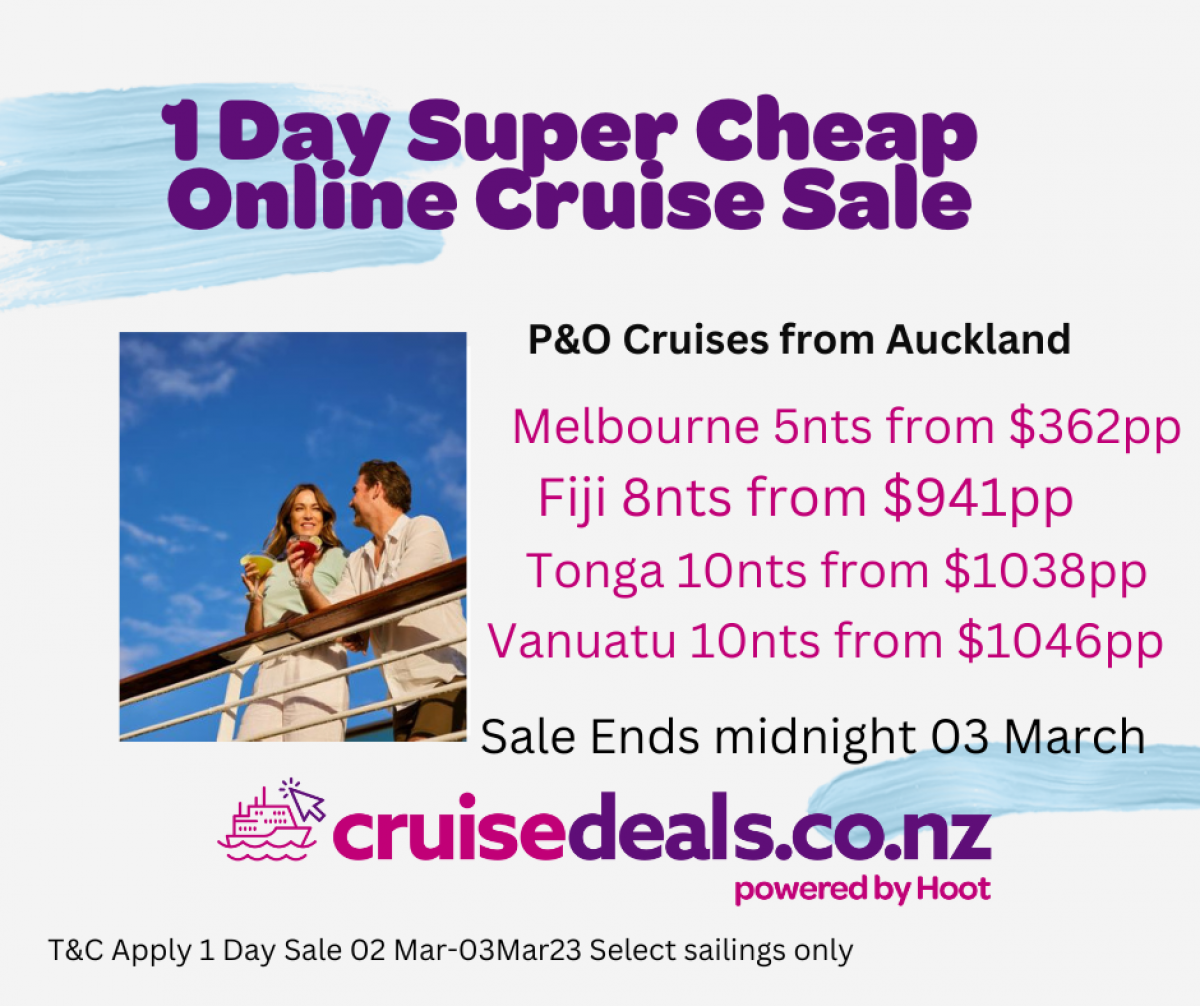 P&O Cruises Cheap As Ships Flash Sale