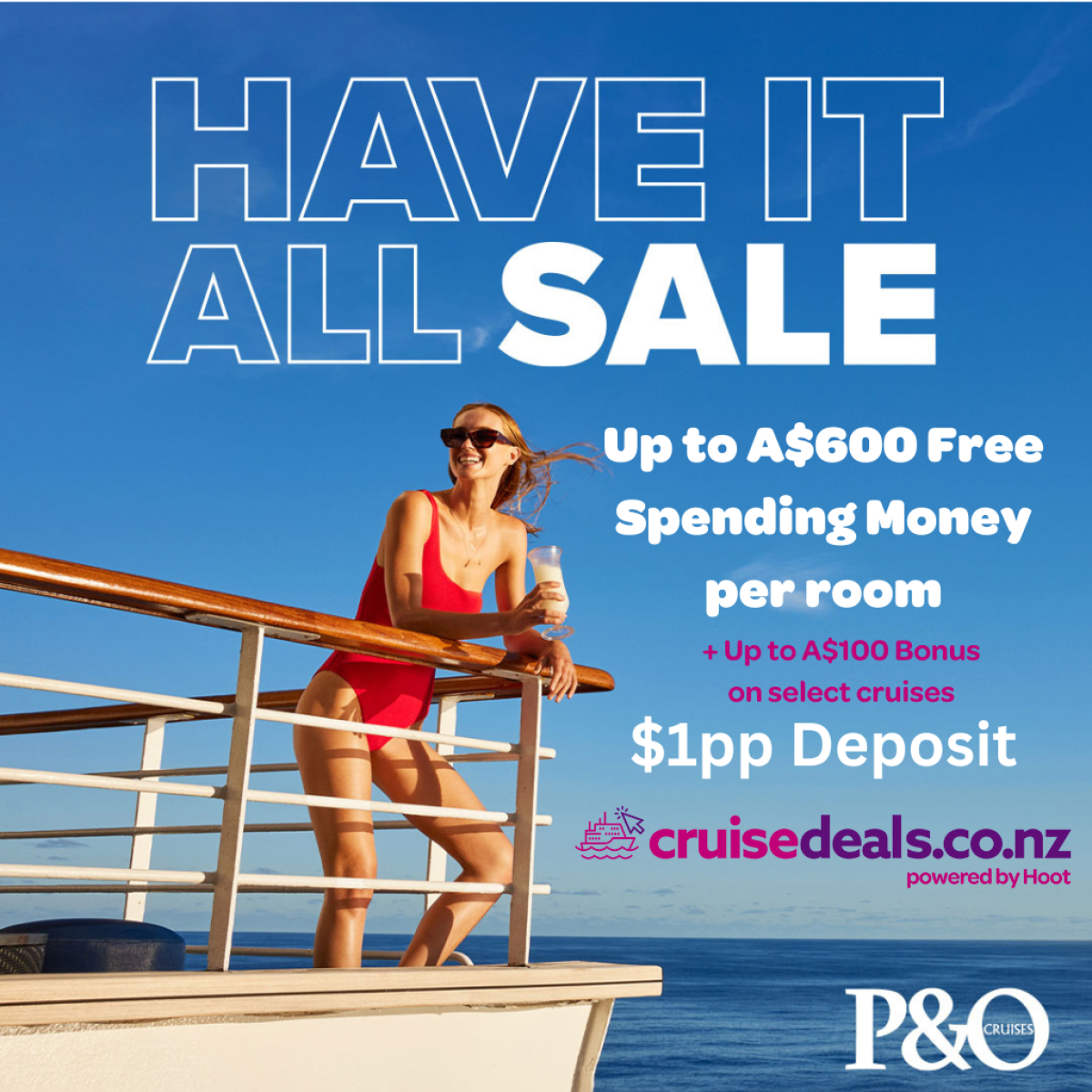 South Pacific holidays in 2024 with up to A$600 Free Spending Money for $1pp deposit