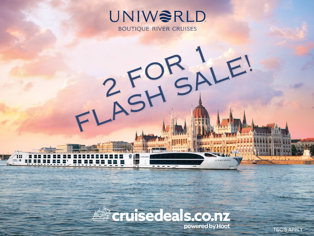Uniworld Boutique River Cruises 2 for 1 FLASH SALE!