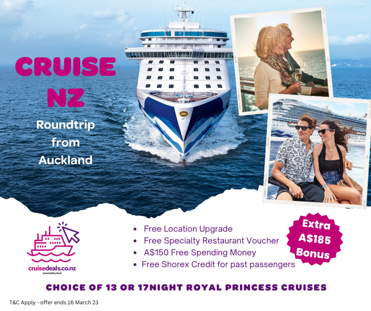 Cruise NZ with Princess Cruises