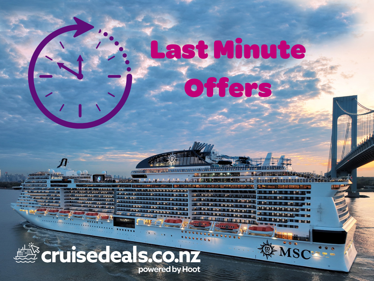 Lucky Last Minute MSC Cruise Deals