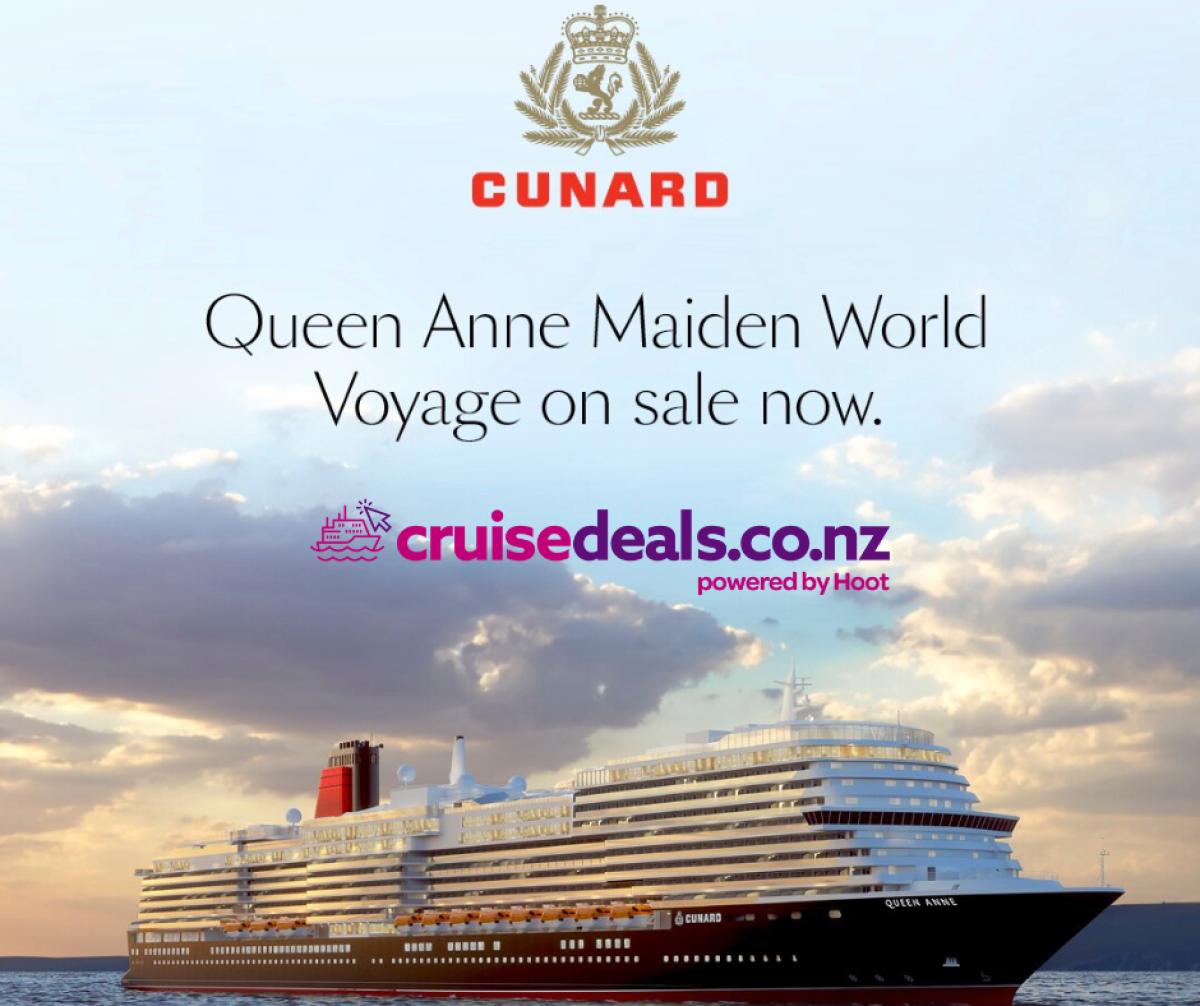 Cunard Queen Anne World Cruise & Local sailings