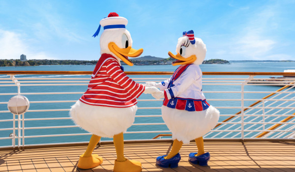 Daisy Donald Auckland copyright Disney Ship registry Bahamas
