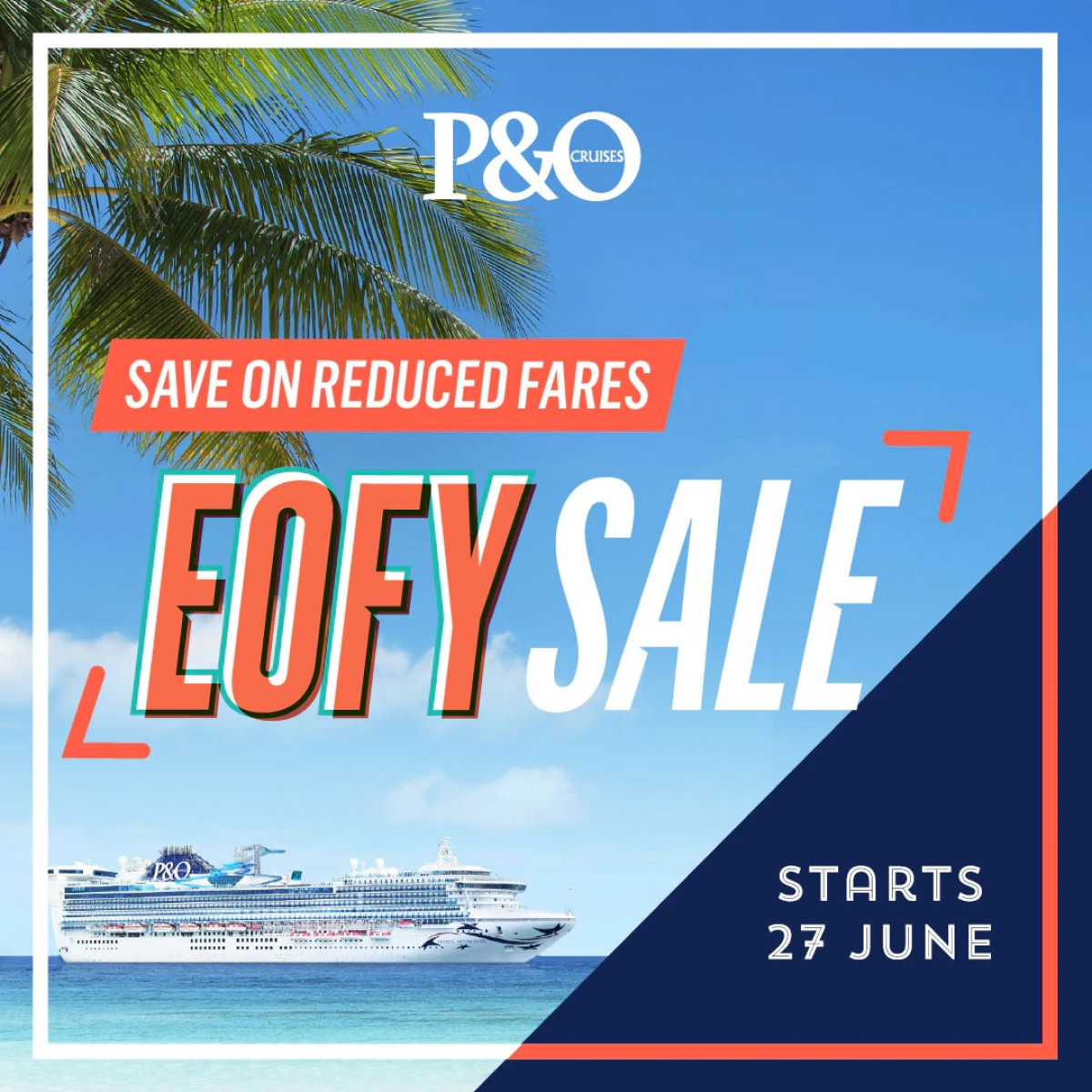 P&O Flash Sale Reduced Cruise Fares 