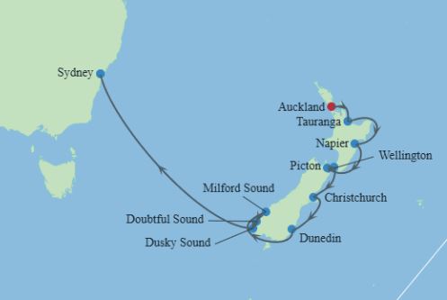 Cruise Itinerary