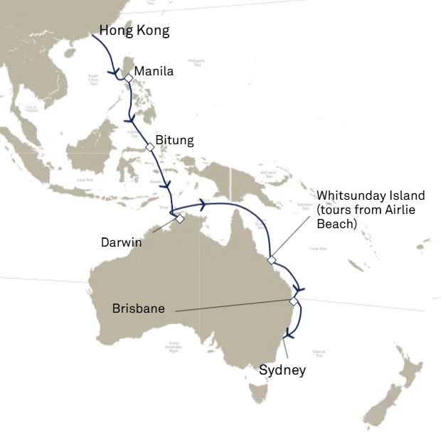 Cruise Itinerary