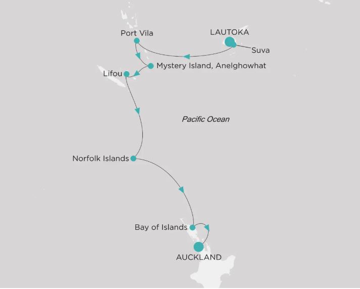 Cruise Itinerary