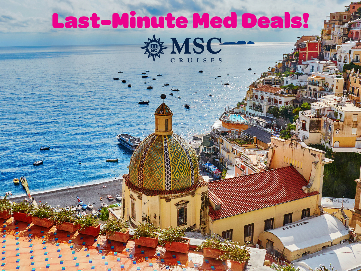 MSC Med Cruise Deals – Limited Cabins!