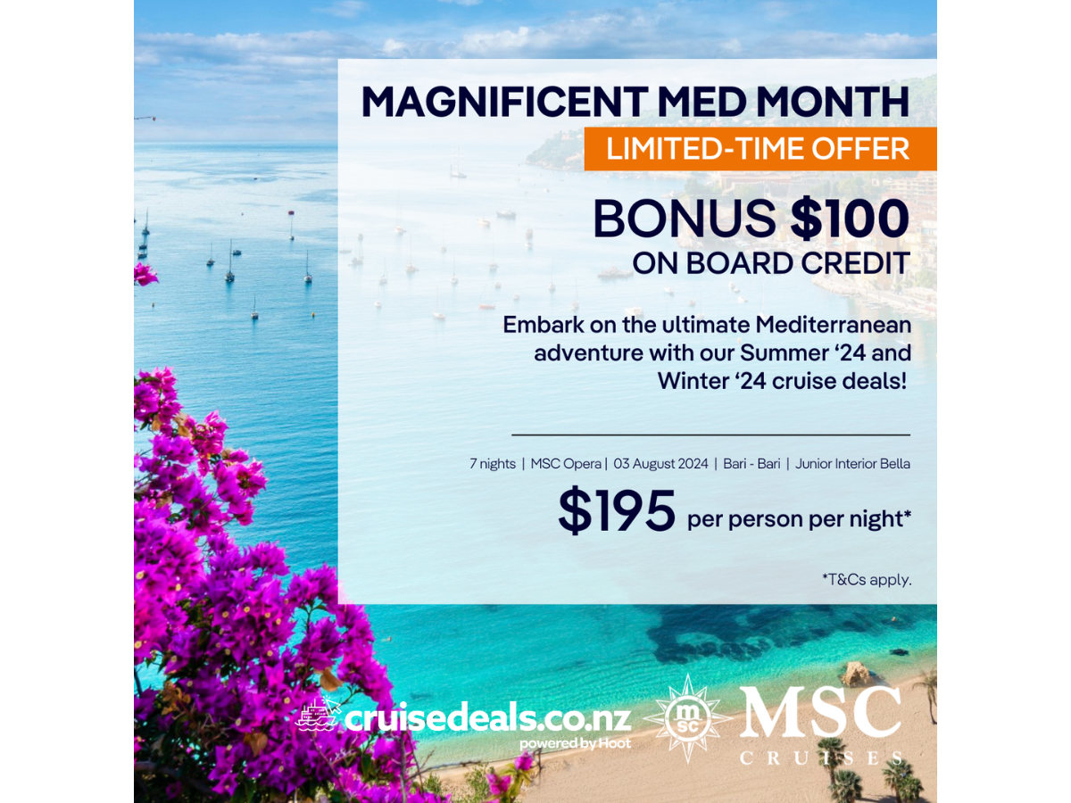 Unlock Unbeatable Value: MSC Cruises in the Mediterranean