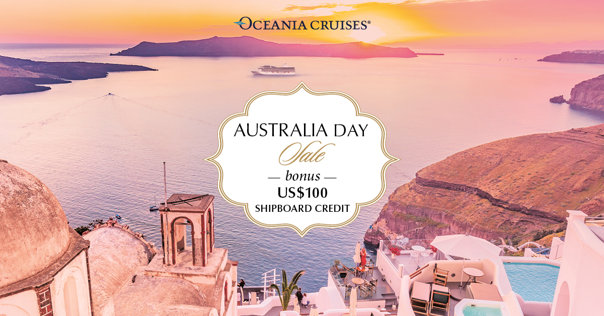 Oceania Cruises Free Shipboard Credit