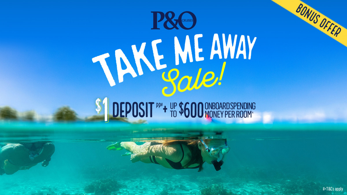 P&O Cruises Take Me Away Cruise Sale Turbo