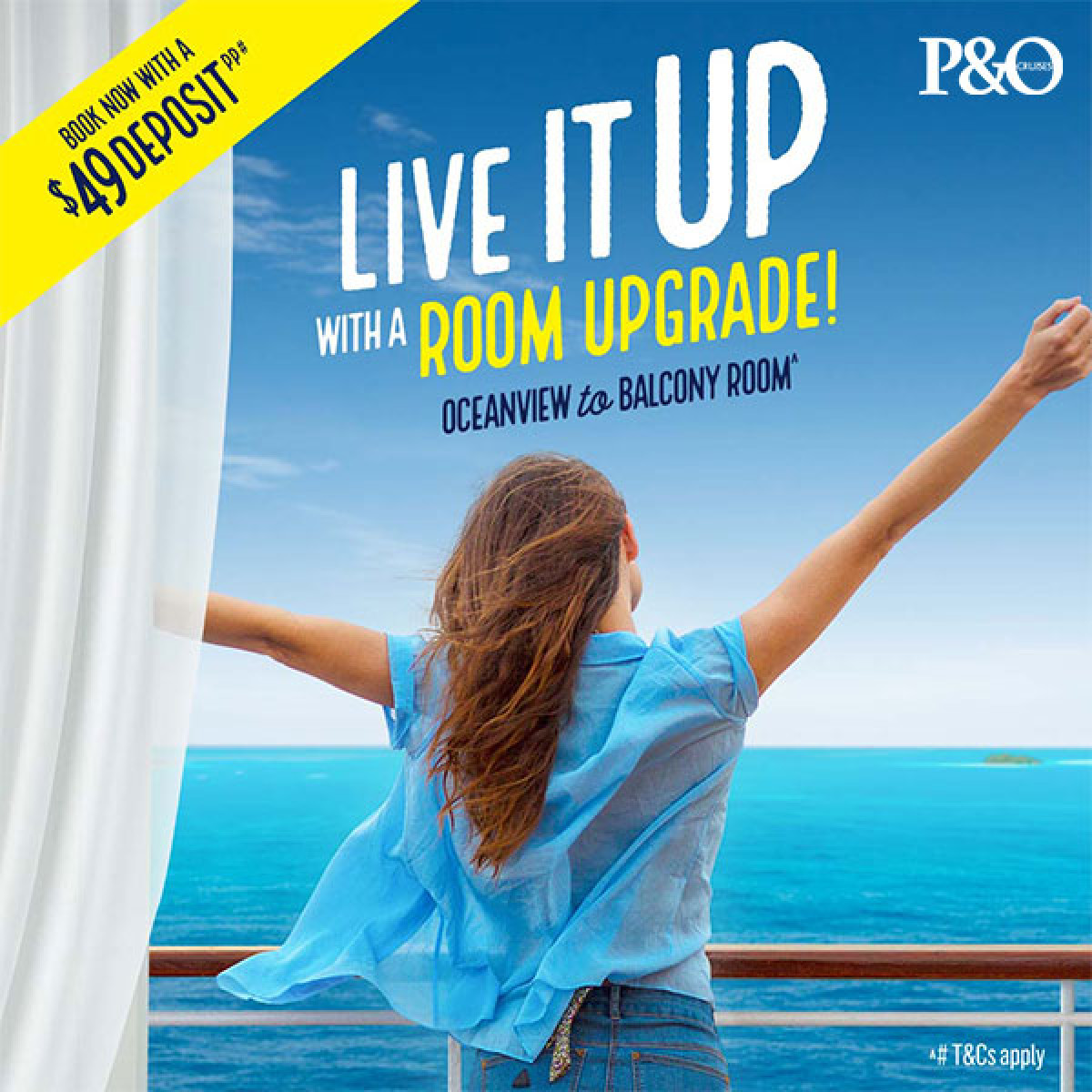 P&O Cruises Free Upgrades & $49 Deposits