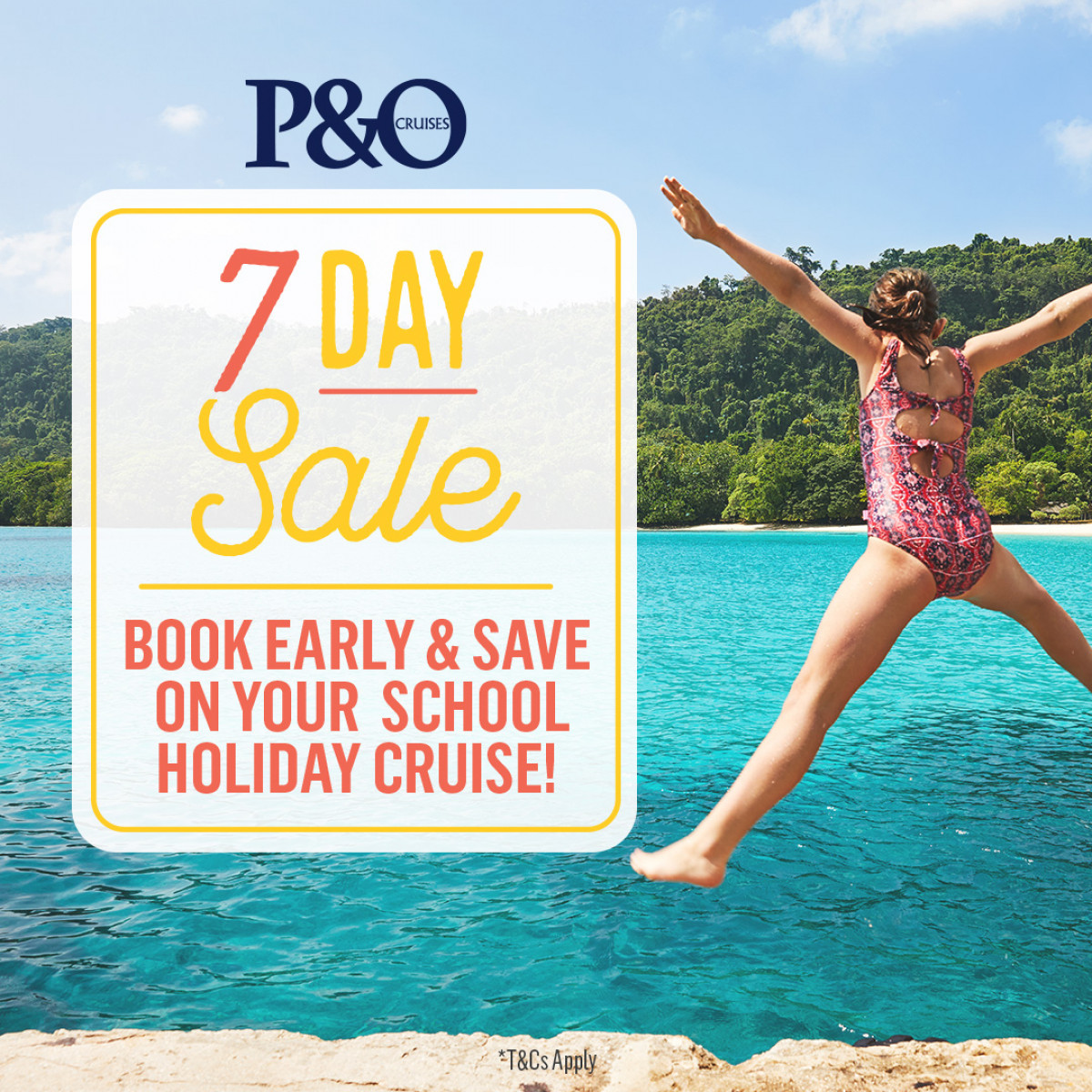 School Holidays Cruise Sale