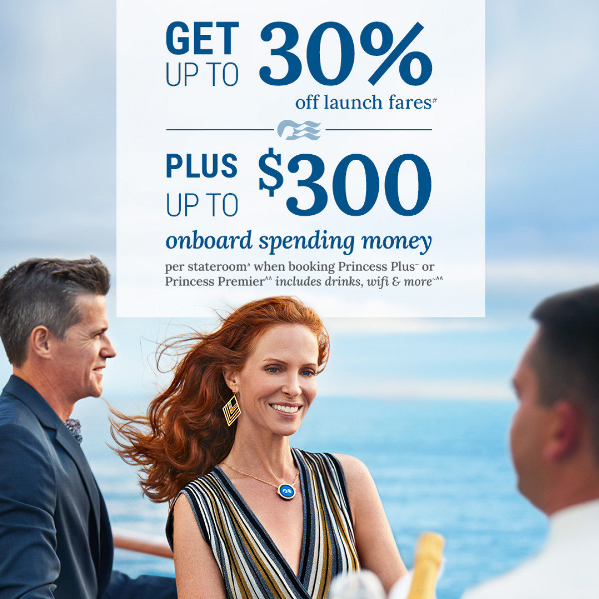 Save up to 30% Off Princess Cruises PLUS Free Spending Money