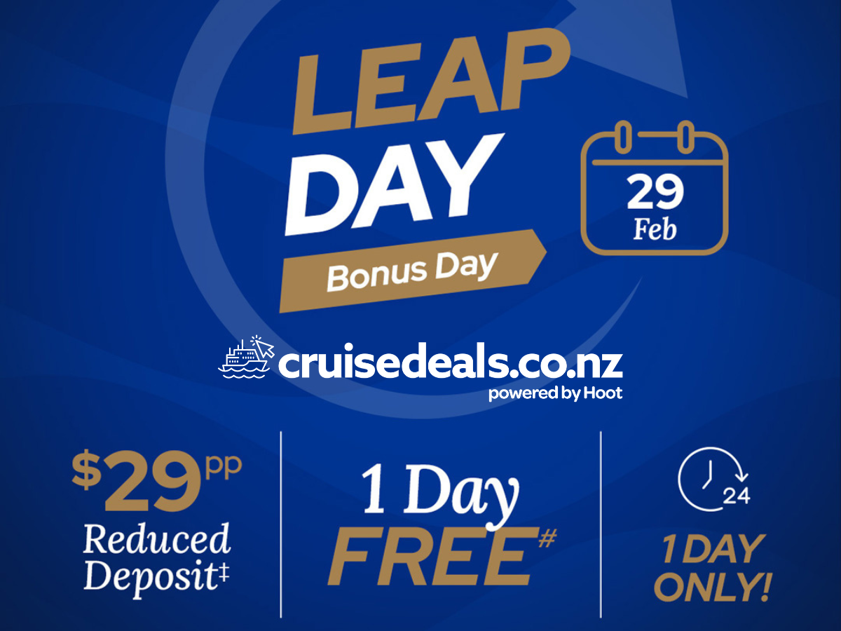1 DAY ONLY! Princess Cruises LEAP DAY Bonus Day