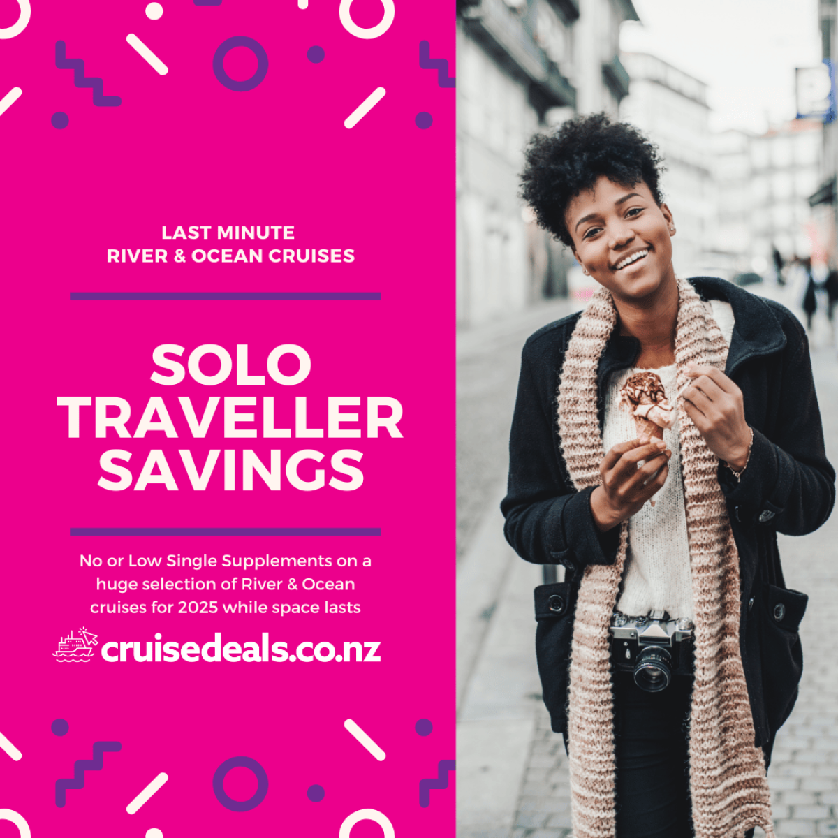 Solo Traveller River & Ocean Cruise Offers