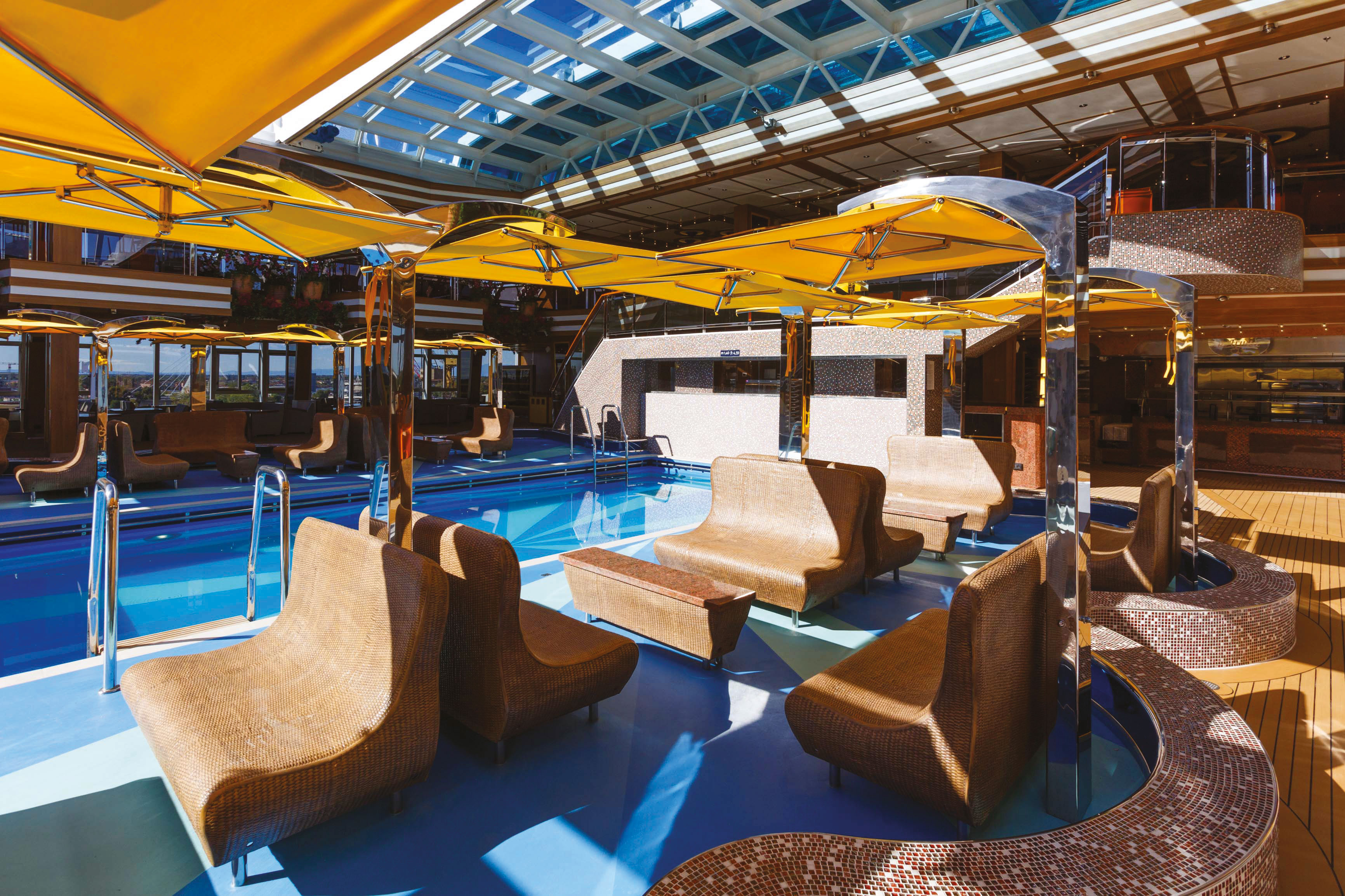 One of three main pools