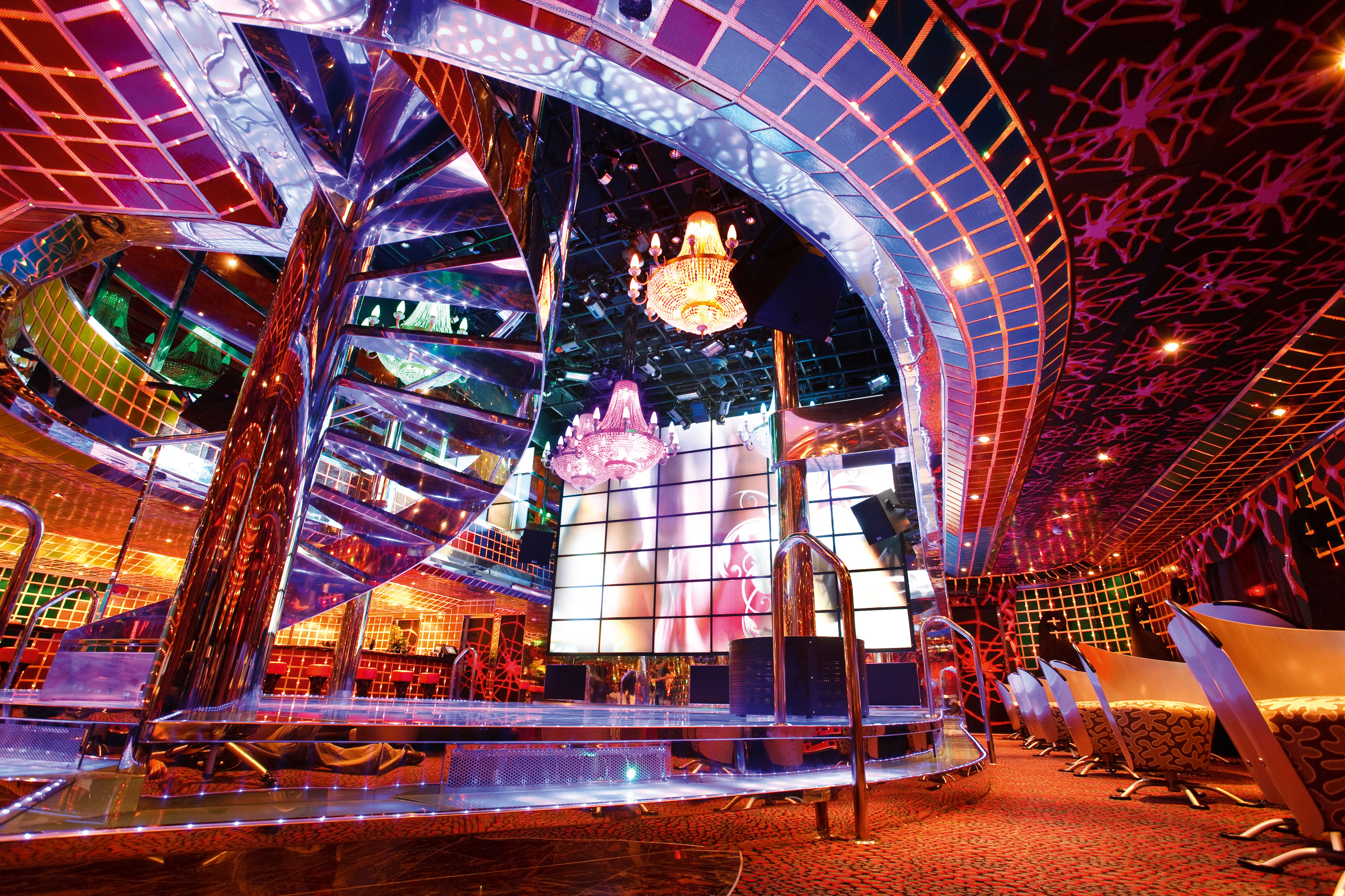 Party into the small hours in our nightclub