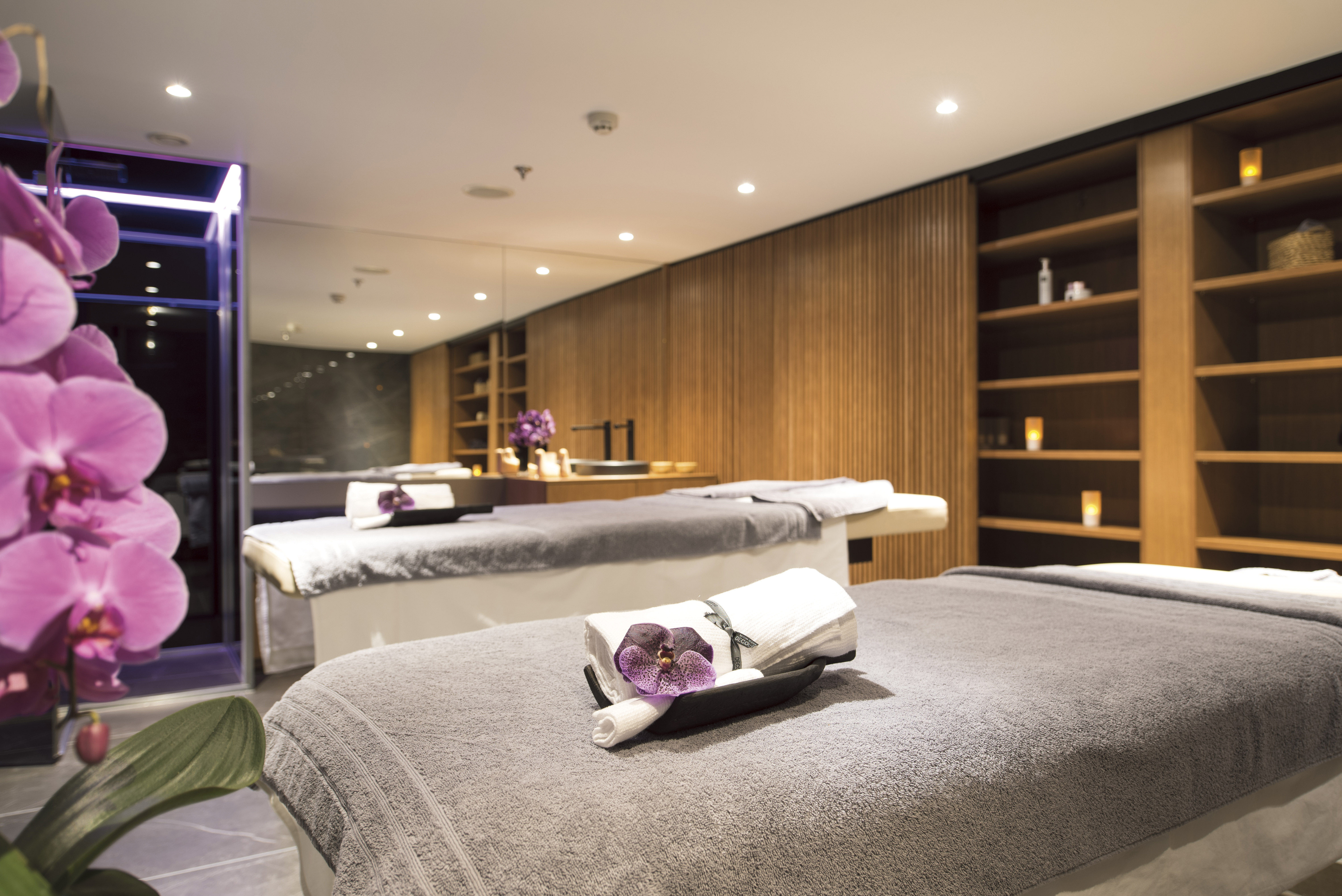 For a little extra pampering, head to the on-board Wellness Area for a massage or treatment