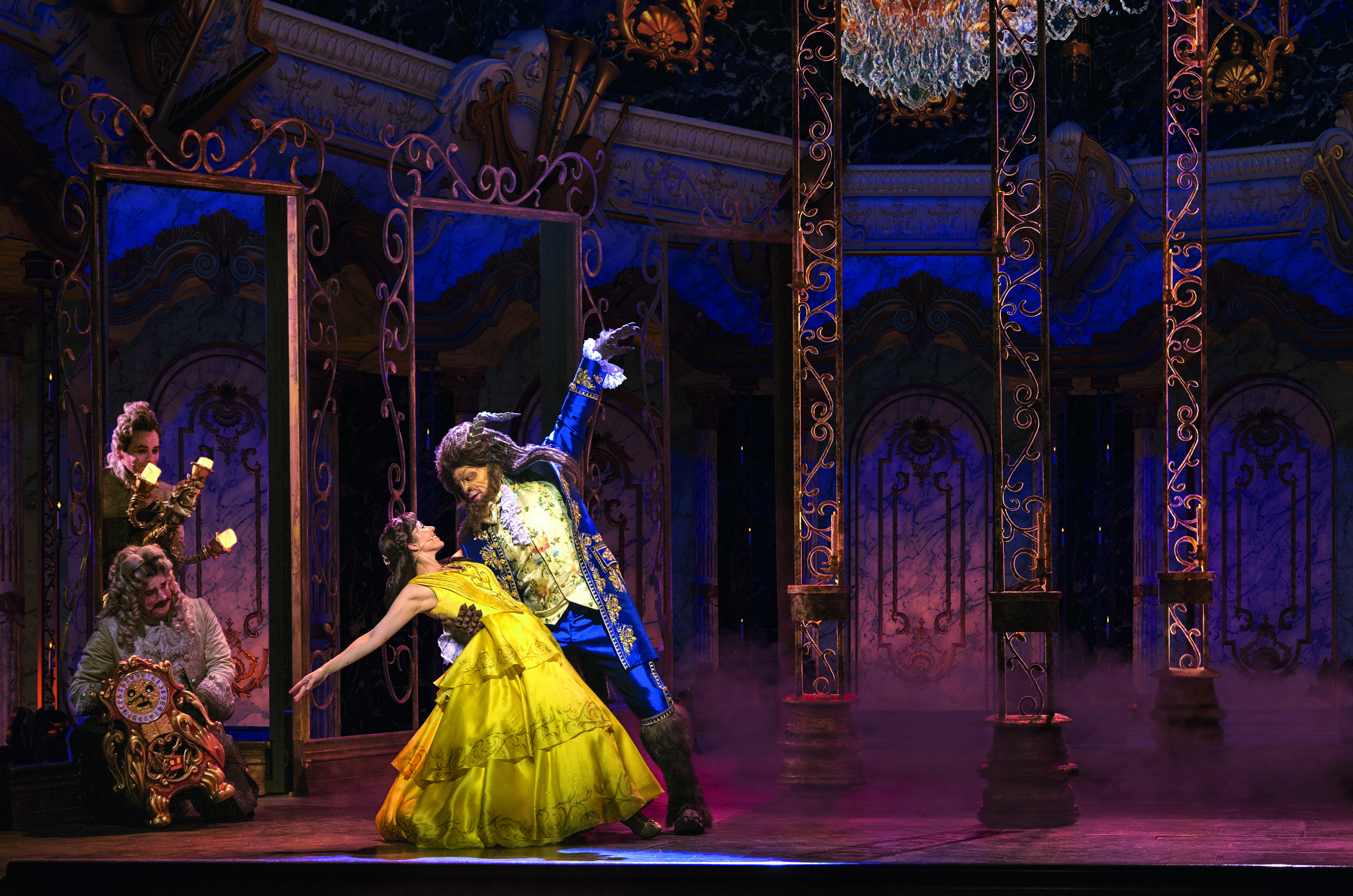 "Beauty and the Beast" - a live show in Broadway class!