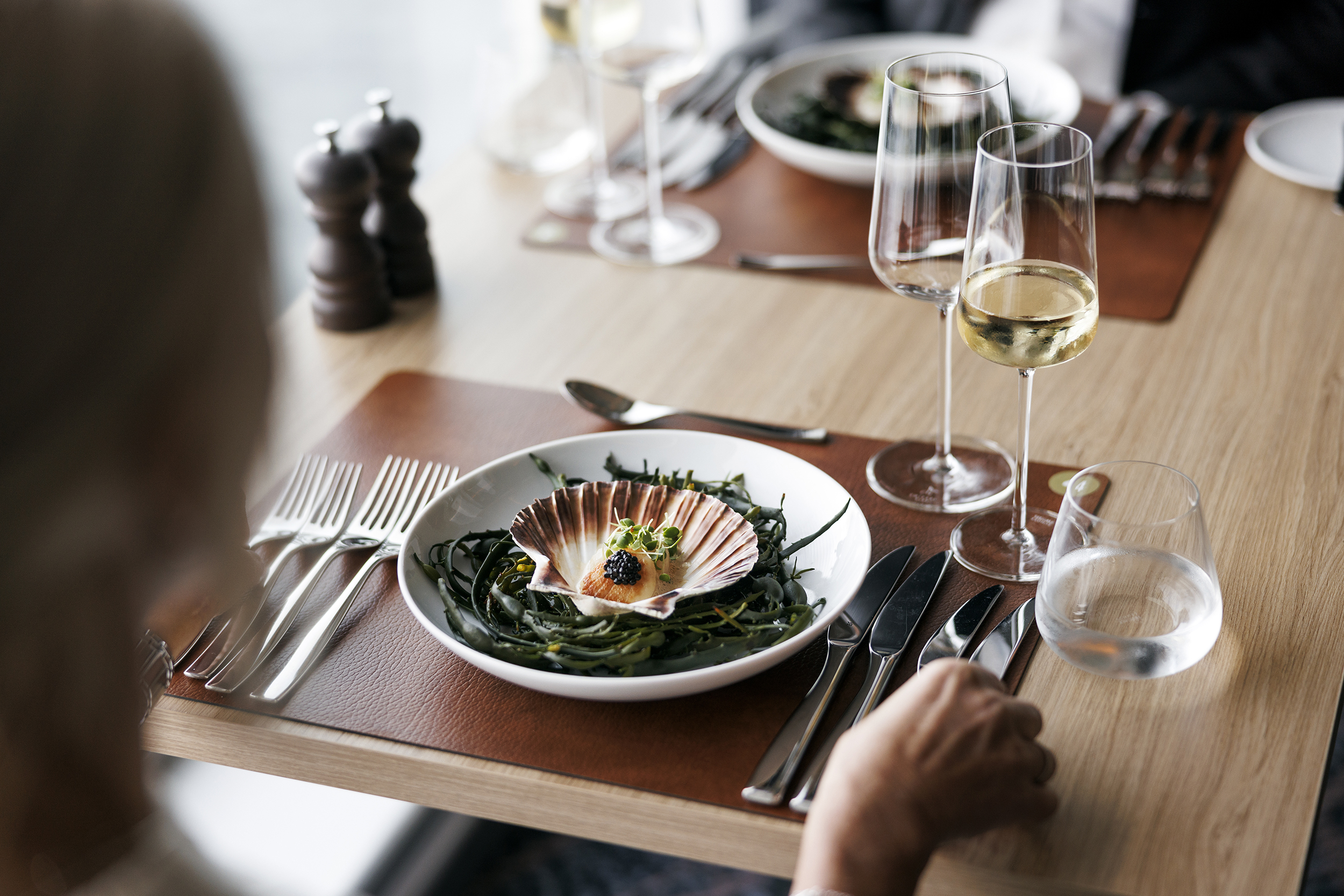 Dinner with a five-course signature menu at Hildring