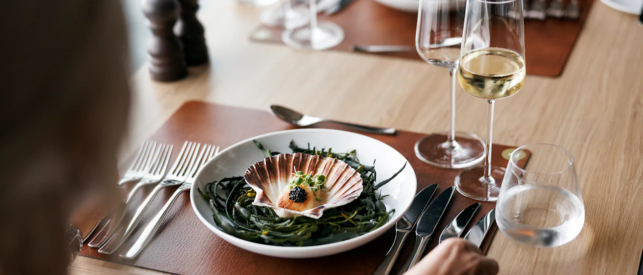 Dinner with a five-course signature menu at Hildring
