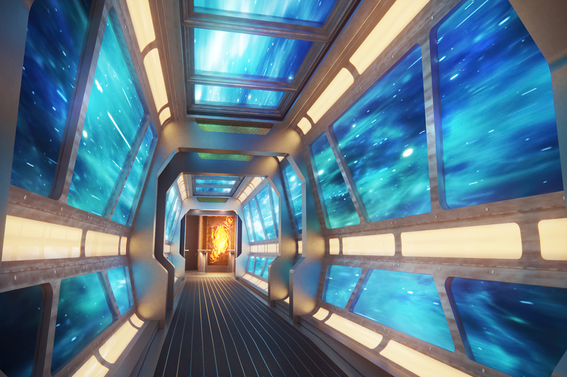 Immerse yourself in the virtual world of the Galaxy Pavilion