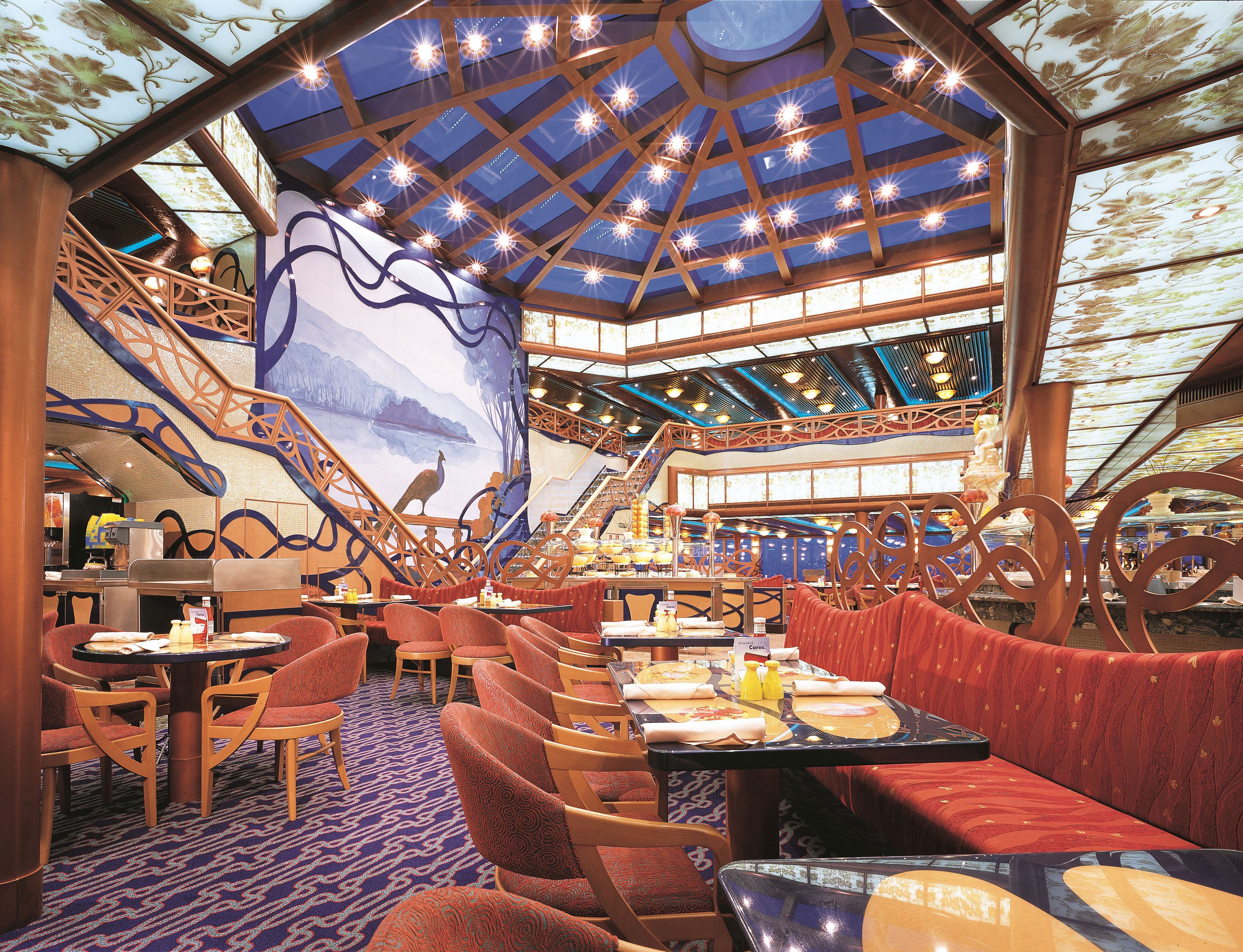 The buffet restaurant
