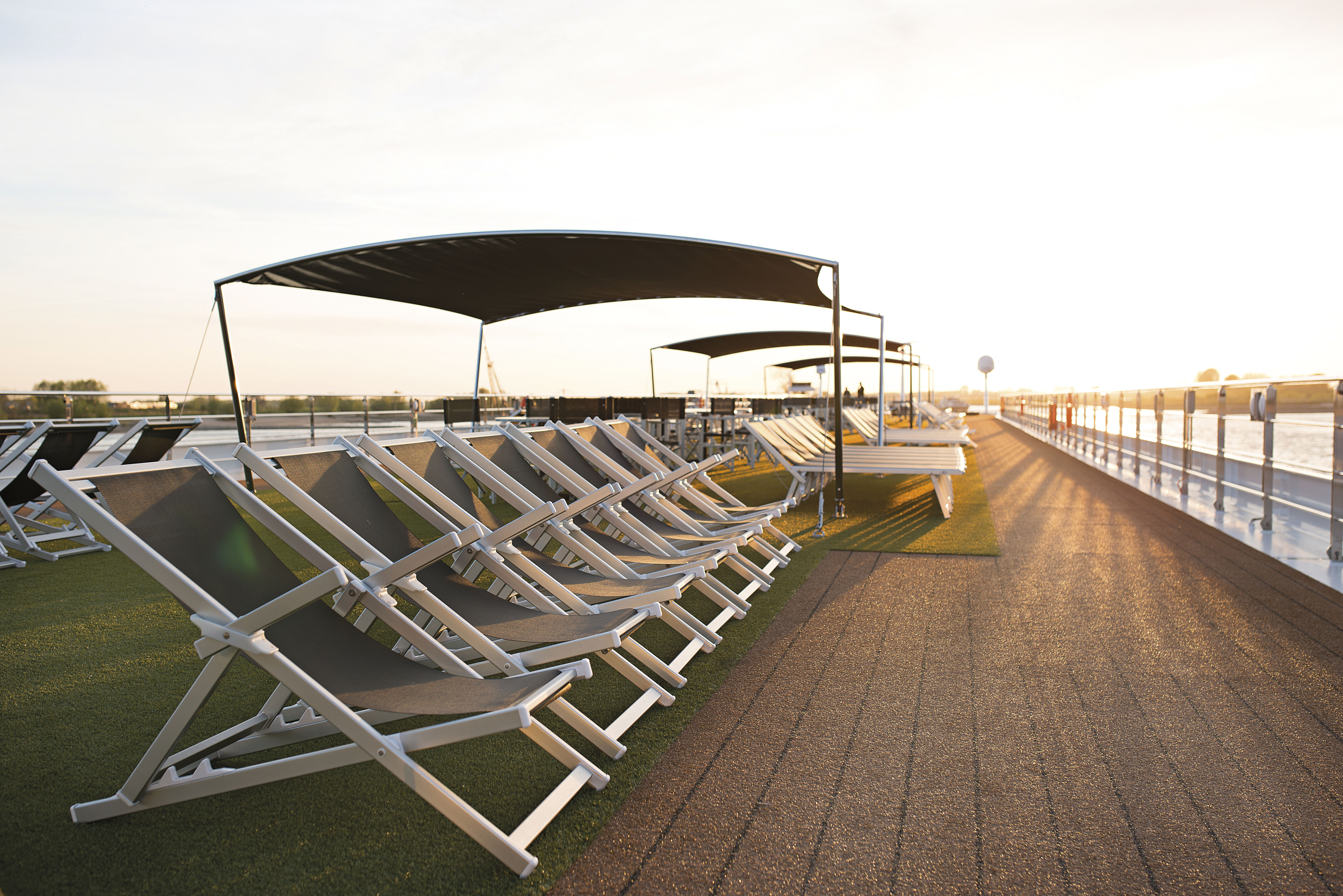 The sun deck