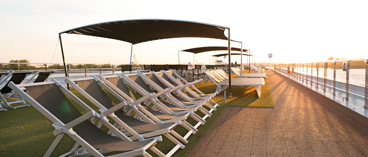 The sun deck