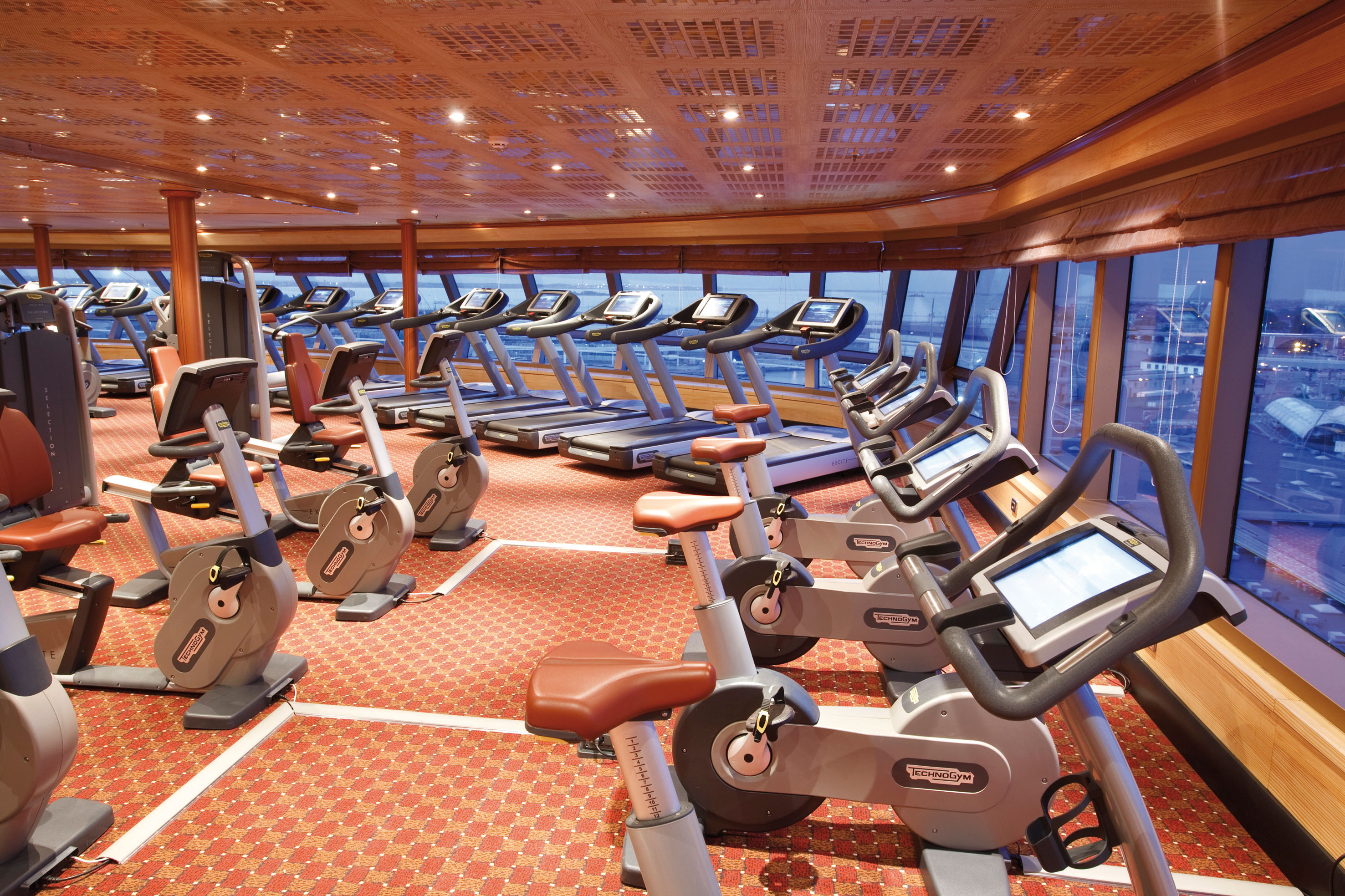 Exercise with ocean views