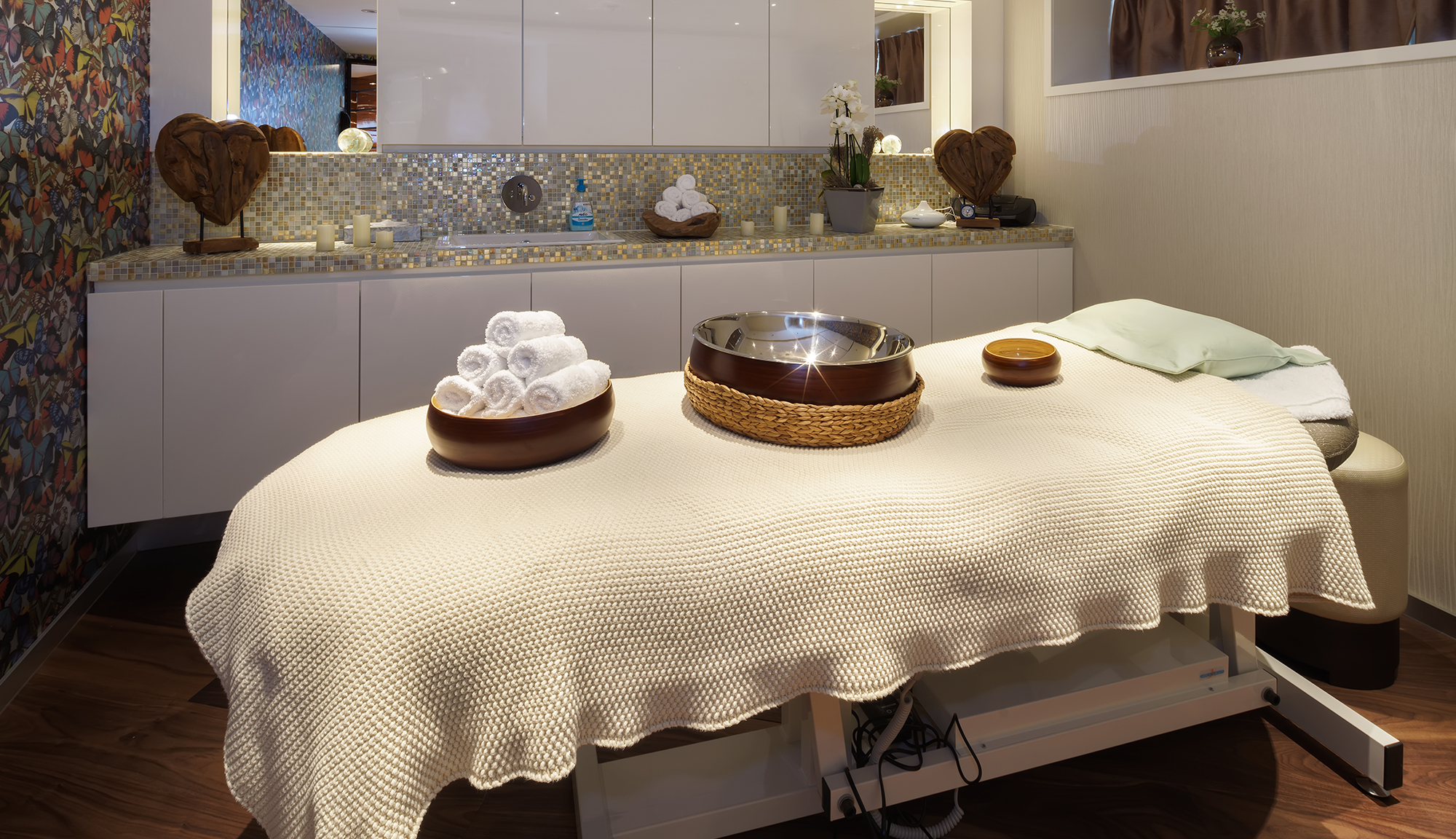 Treat yourself to a massage at the spa