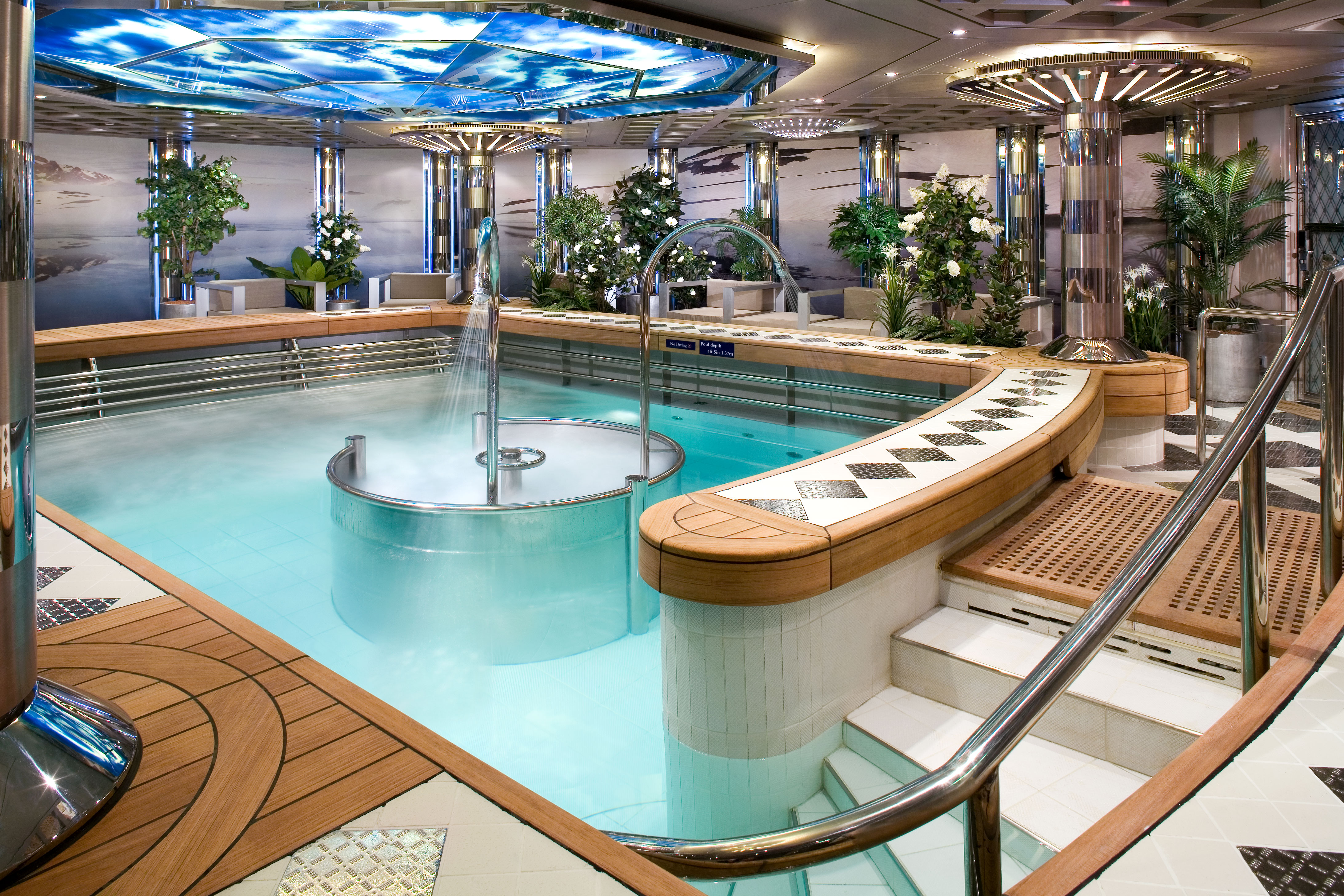 The spa pool