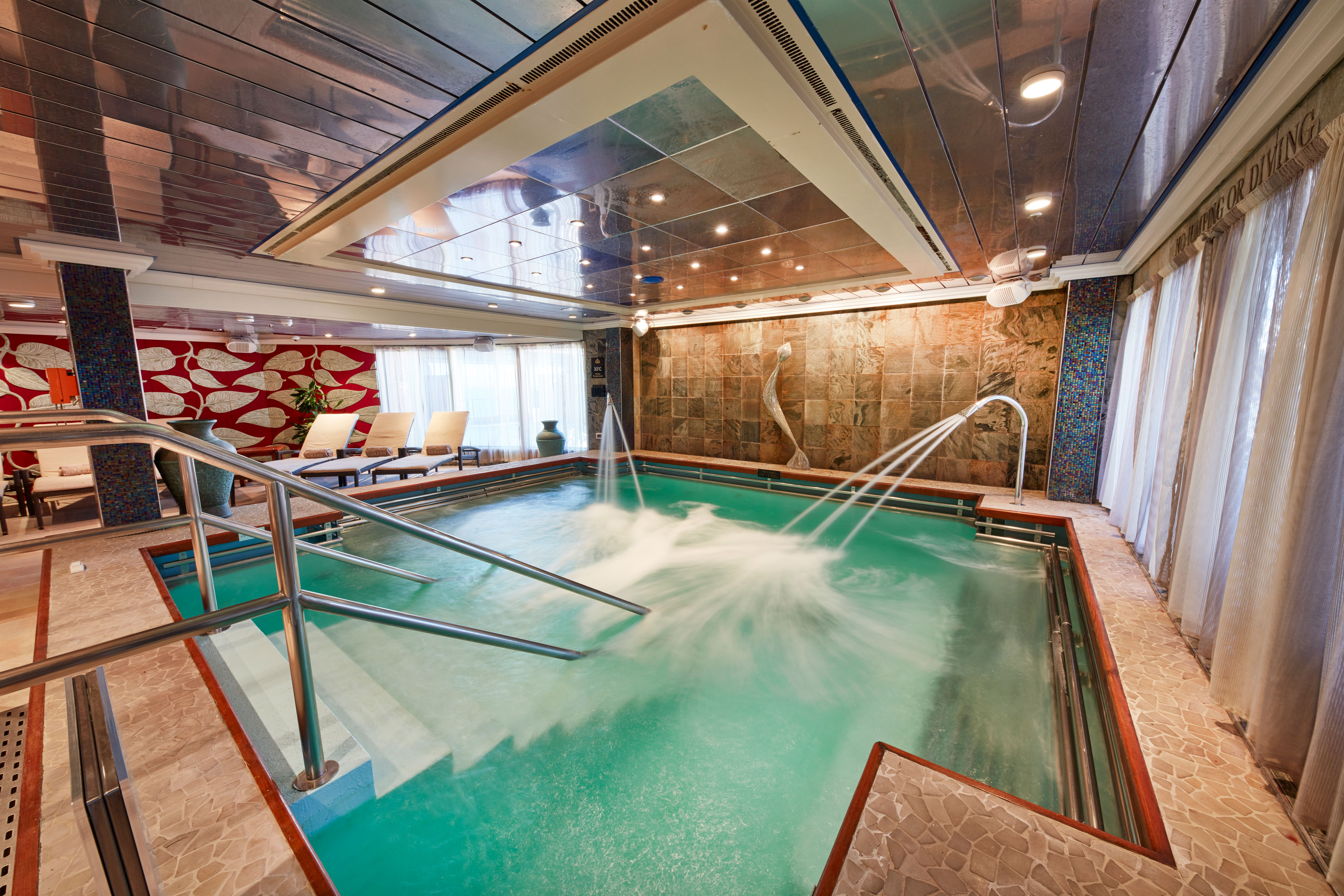 The spa pool
