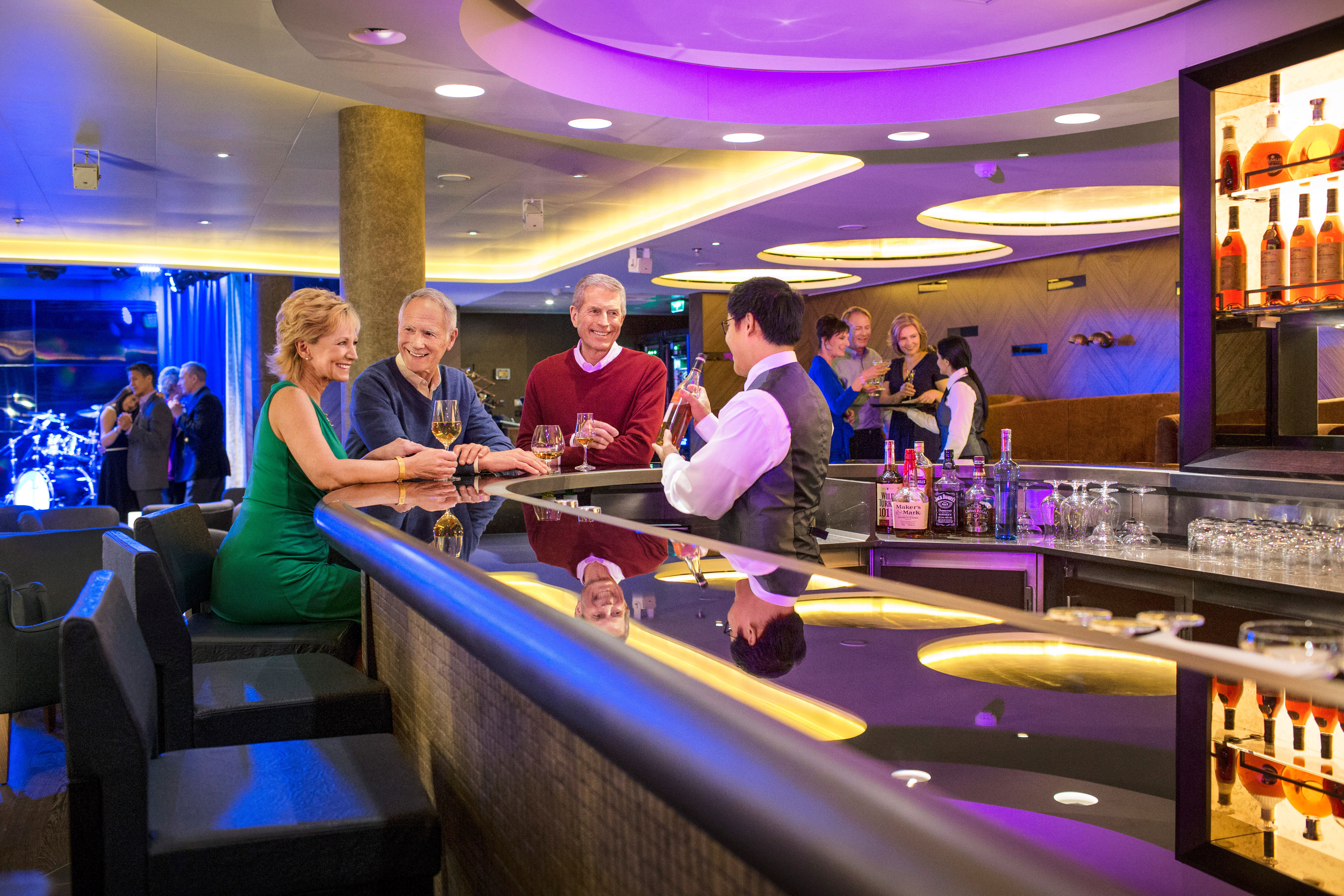 Listen to live music at the bar