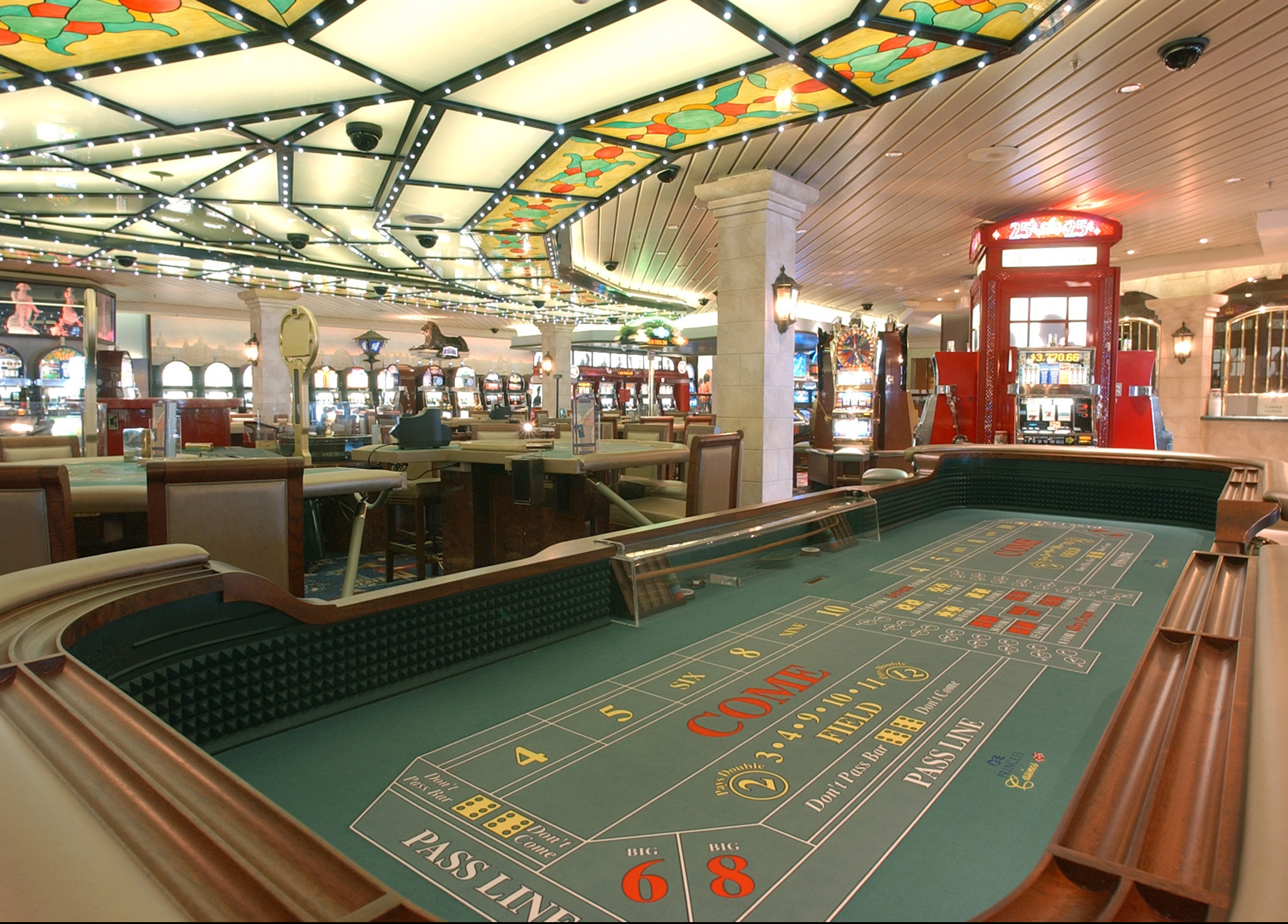 Try your luck at the casino