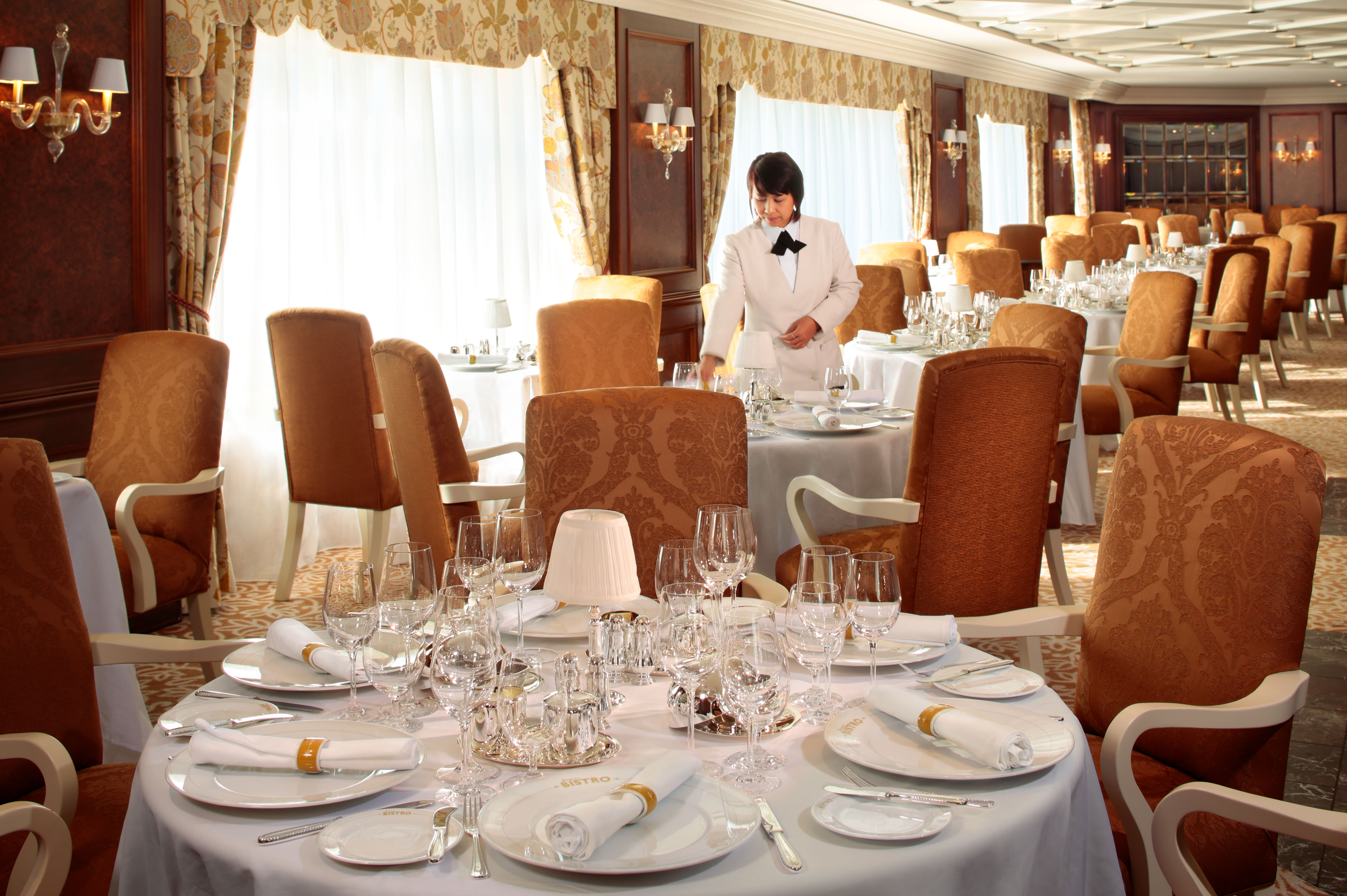The main dining room