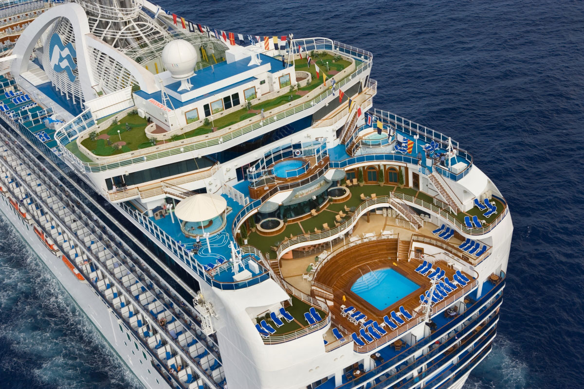 Crown Princess, Transpacific