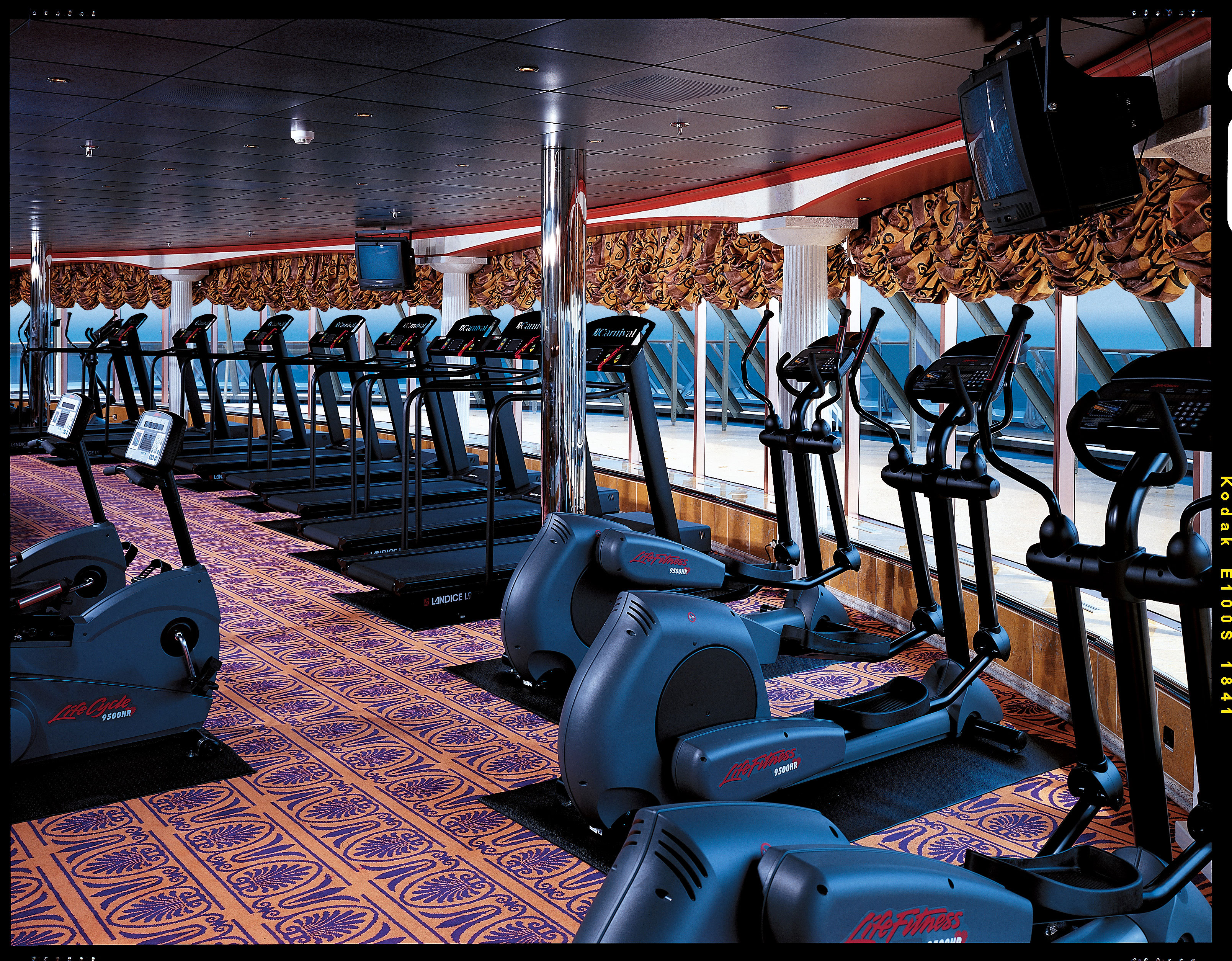 Exercise with ocean views