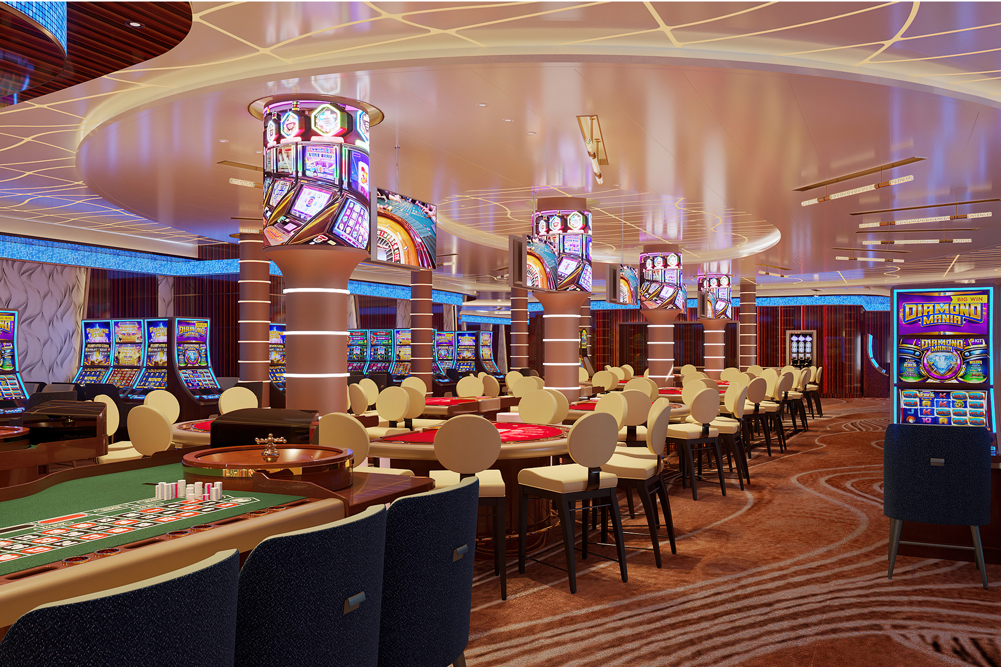 Try your luck at the casino