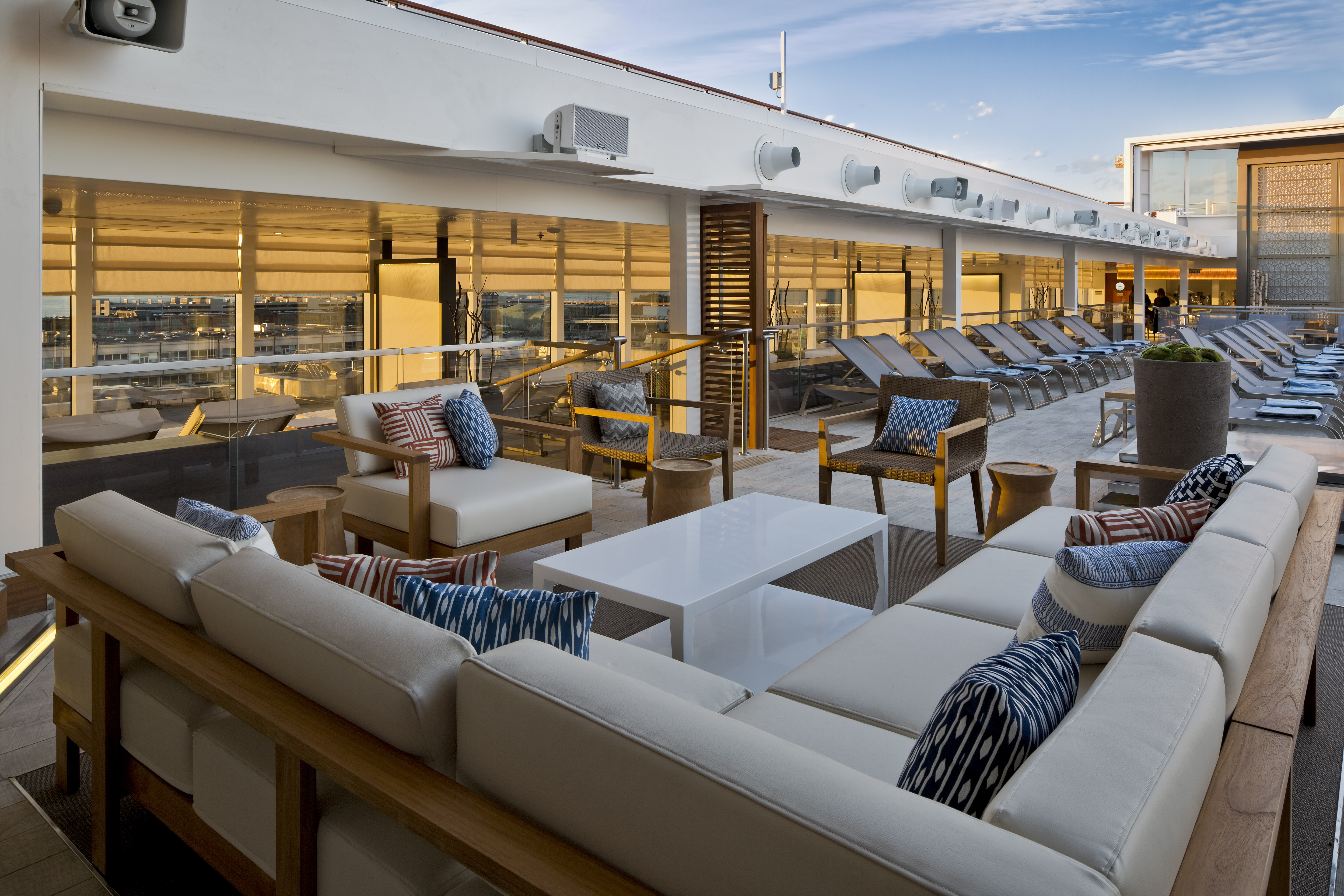 Relax by the main pool