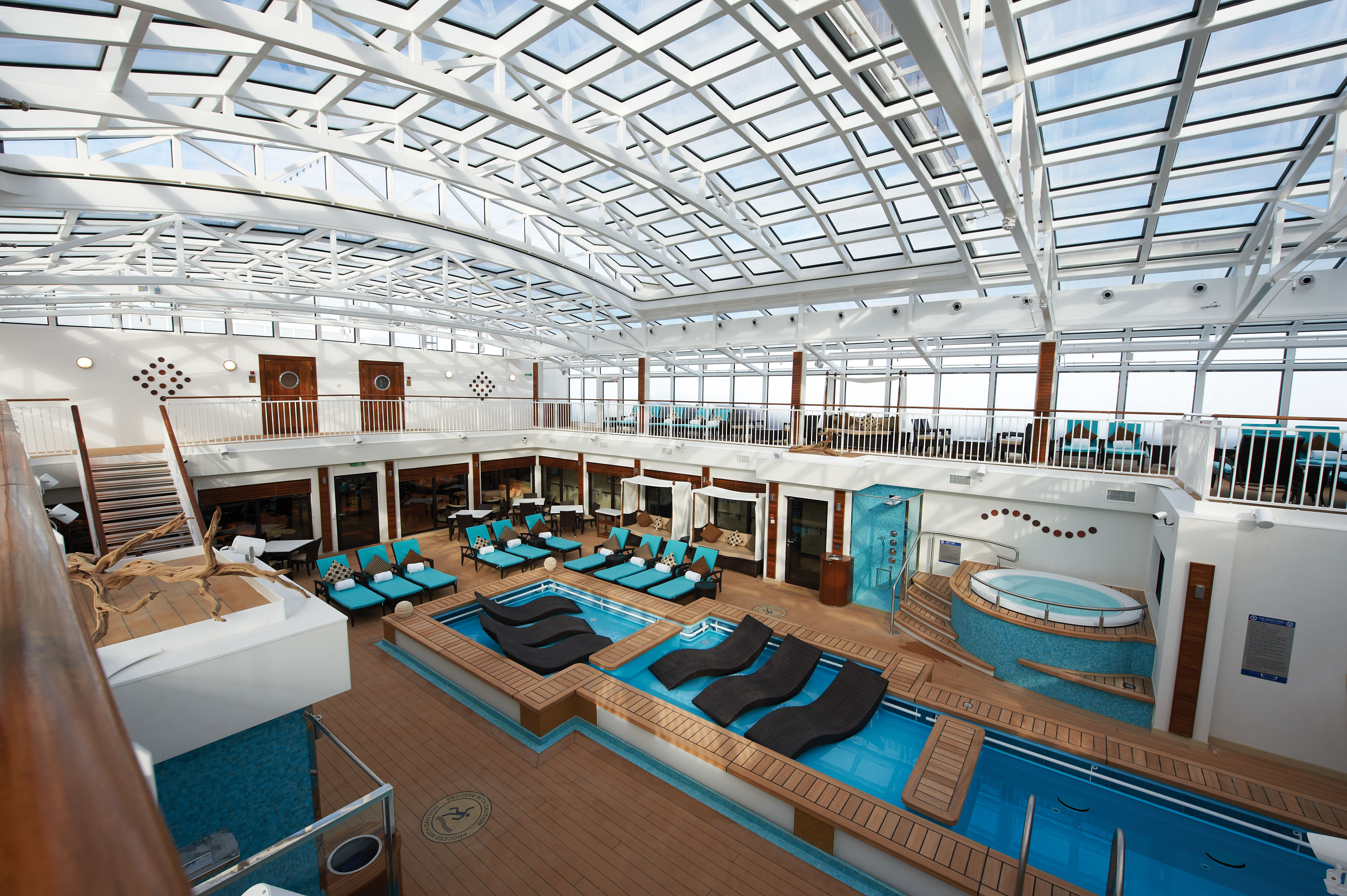 The Haven – a private area for suite guests