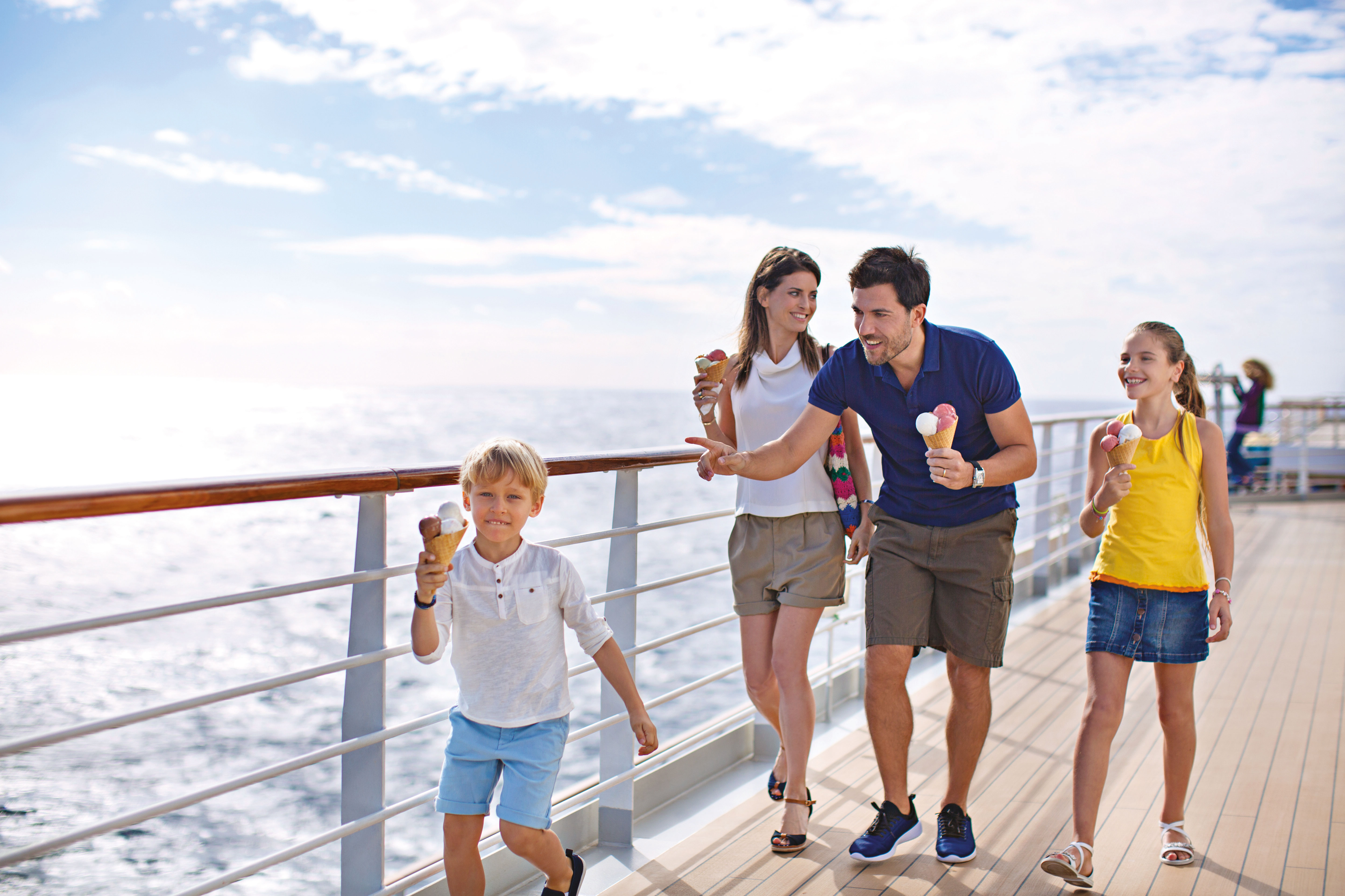 Enjoy genuine Italian gelato