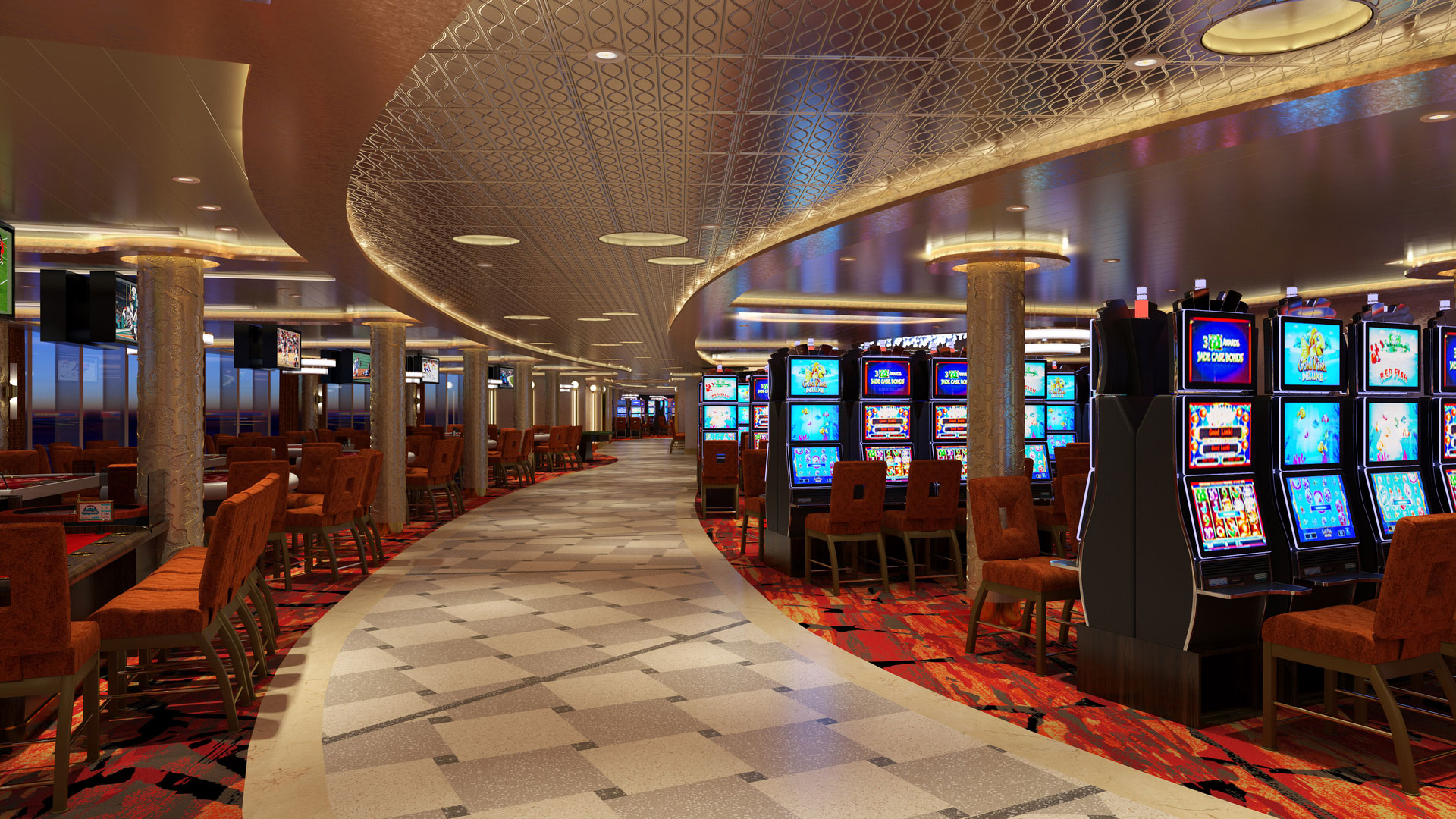 Try your luck at the casino