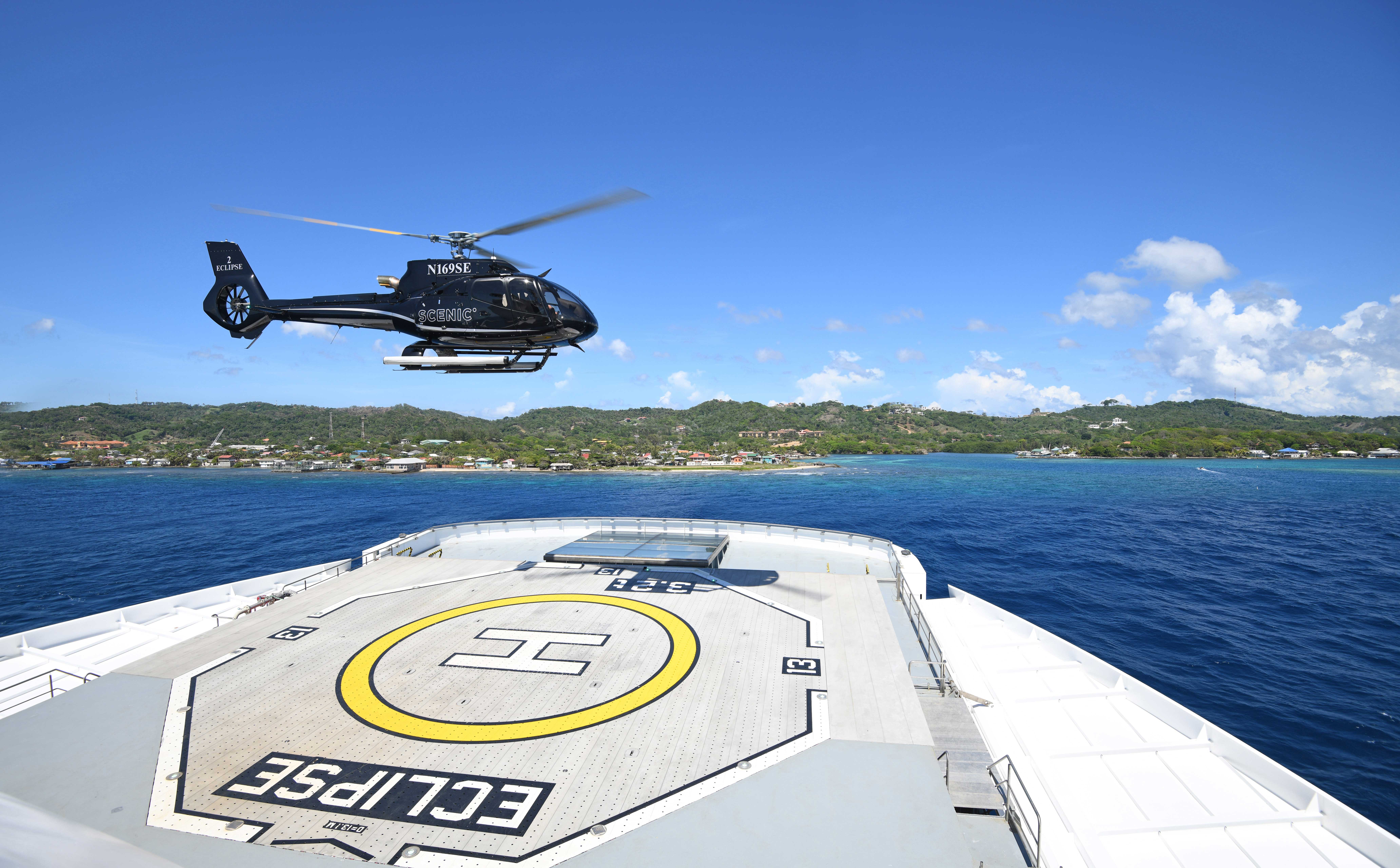 Two state-of-the-art Airbus H130-T2 helicopters will take you beyond your destination!