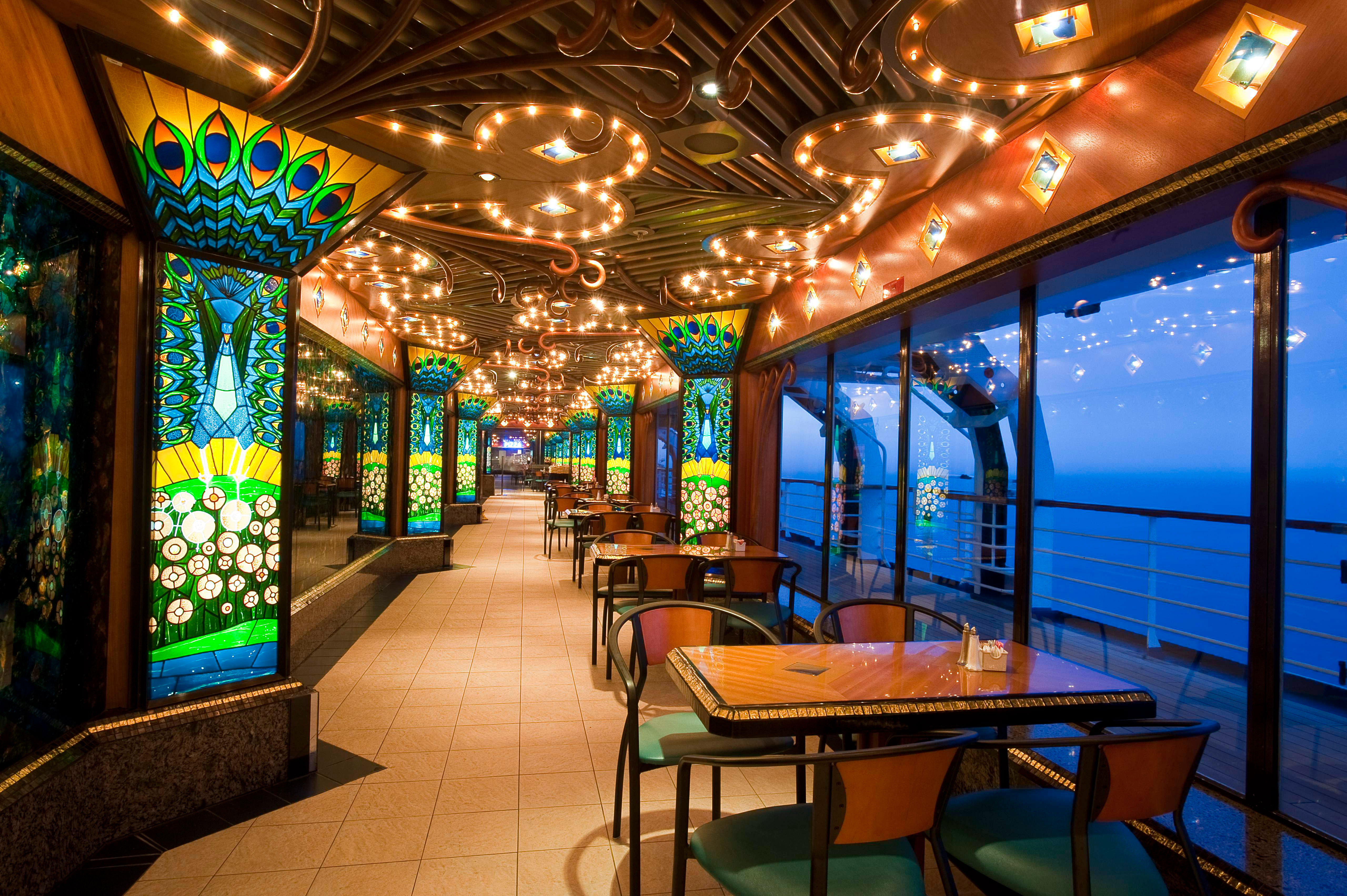 The buffet restaurant