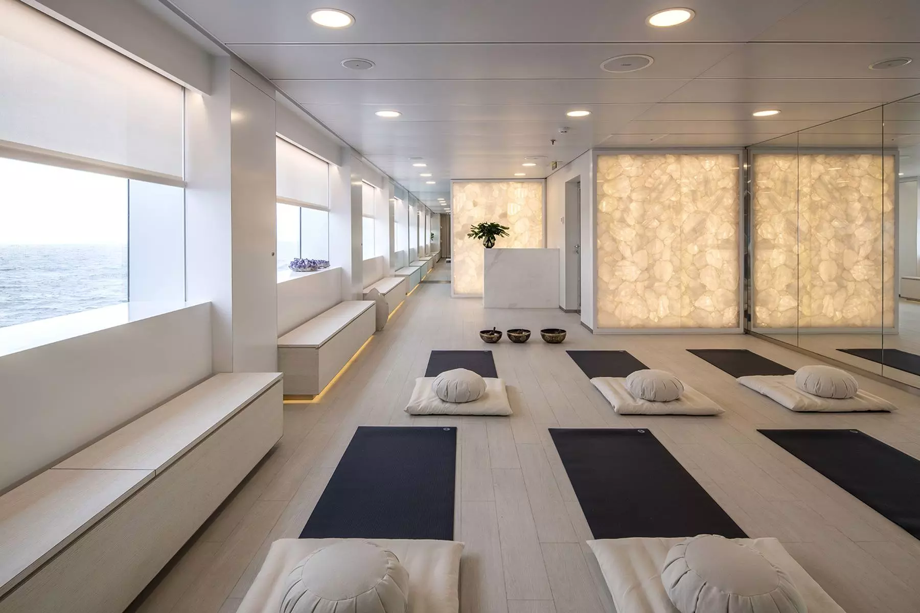 The Yoga and Pilates studio