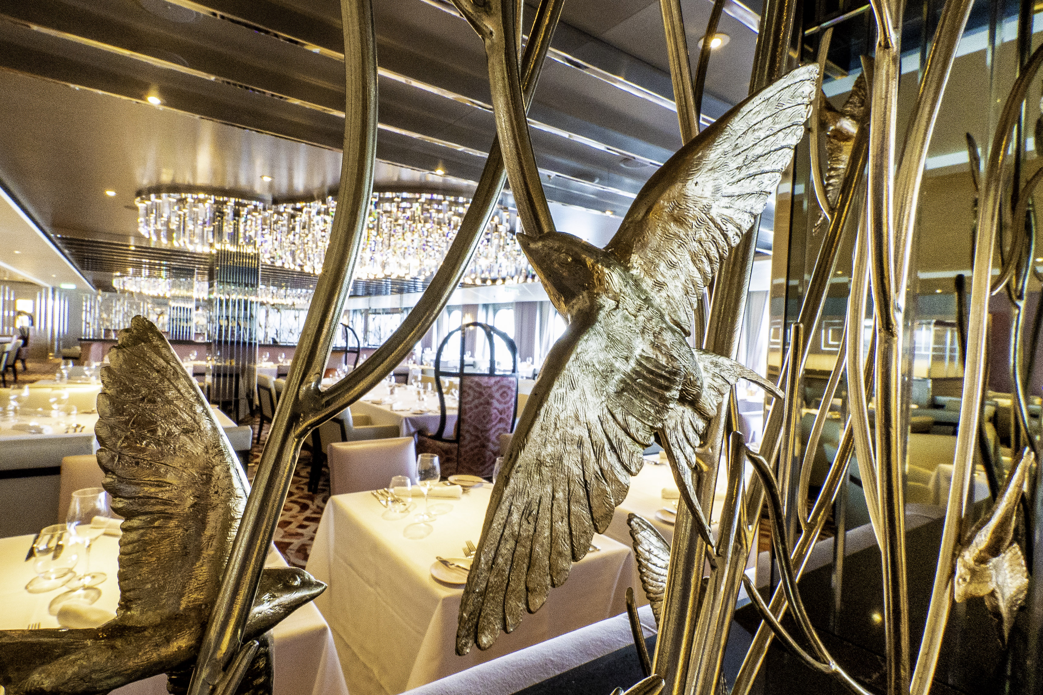 Normandie Restaurant features contemporary French cuisine