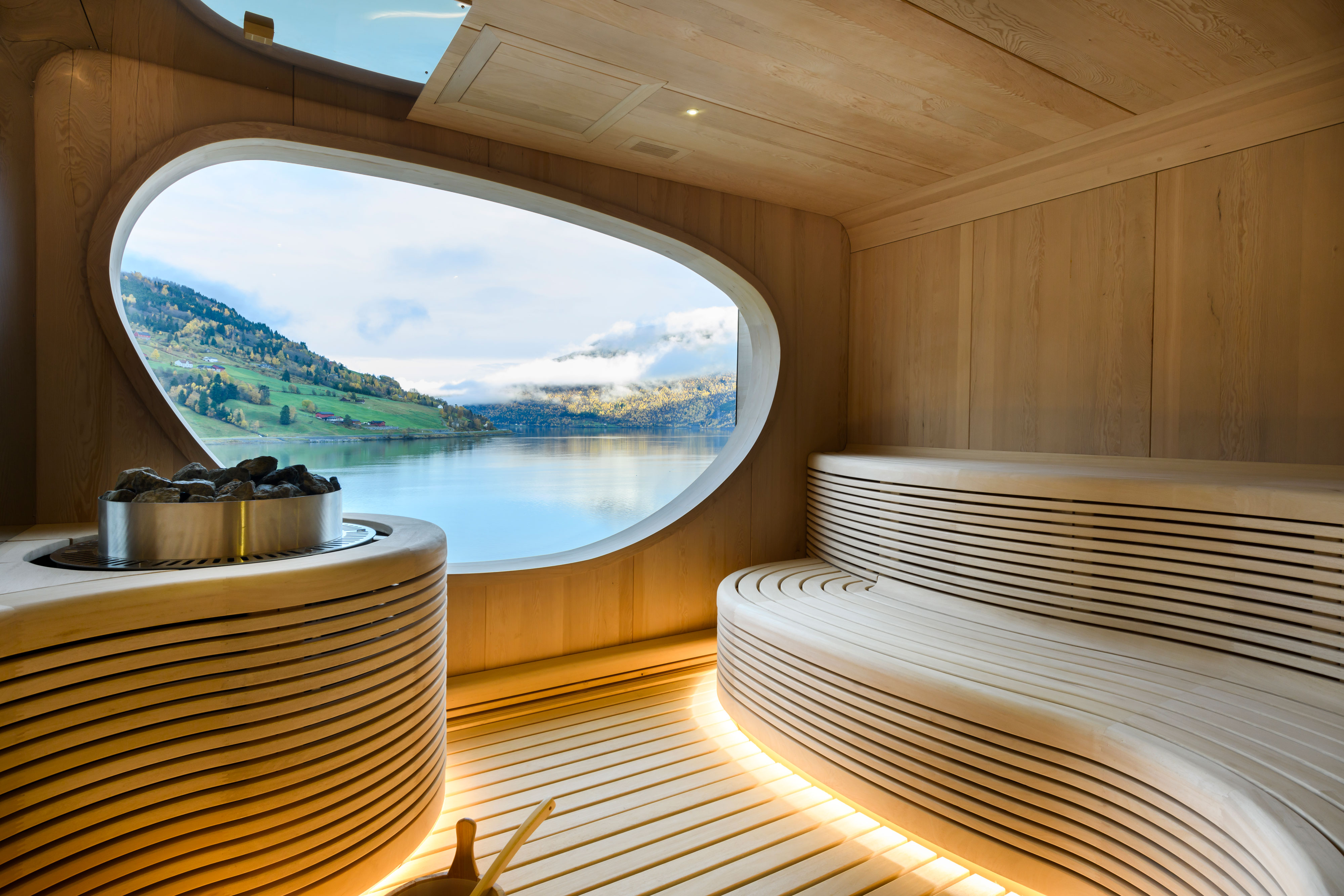 Soothe the soul in the sauna